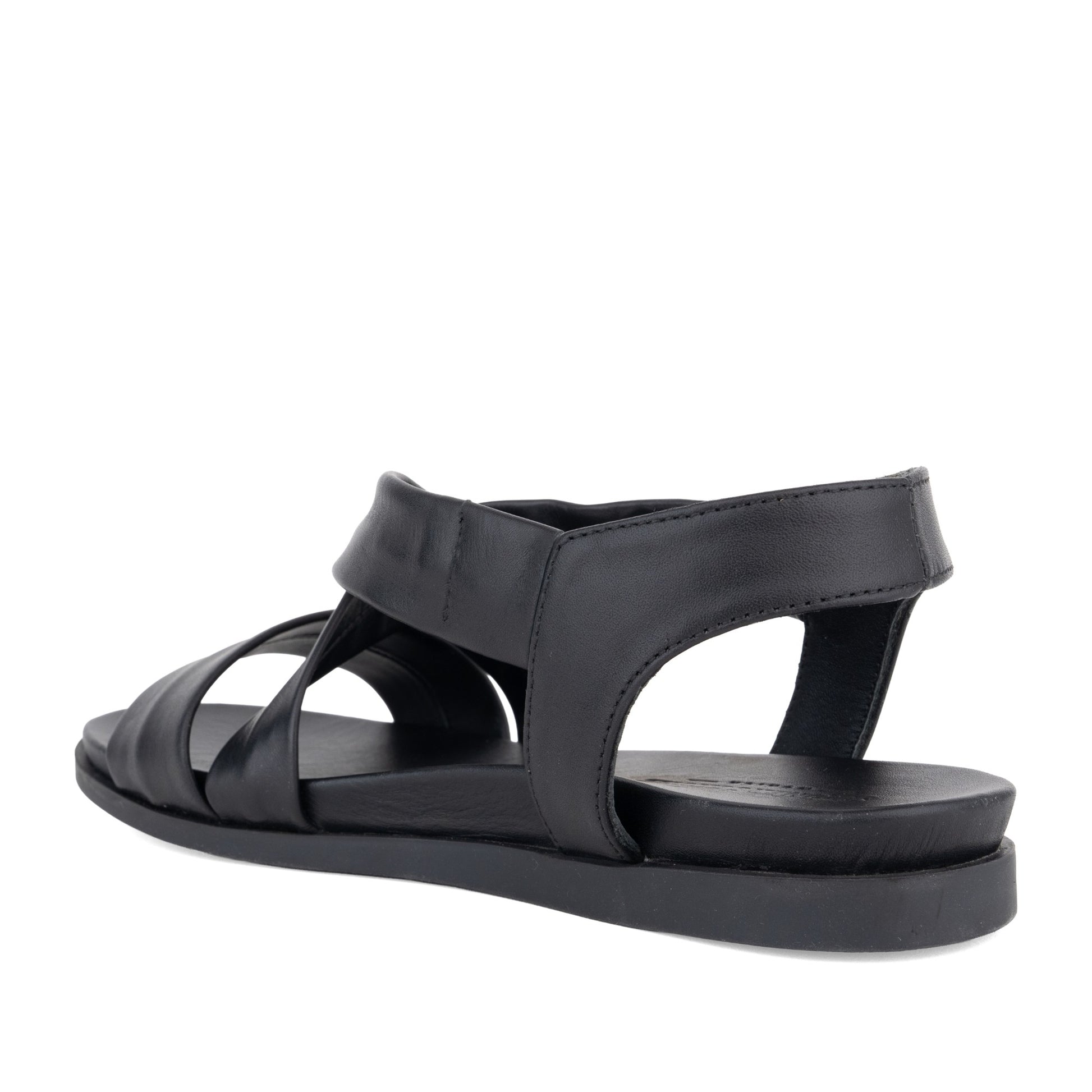 Women's Black Open-Toe Sandals