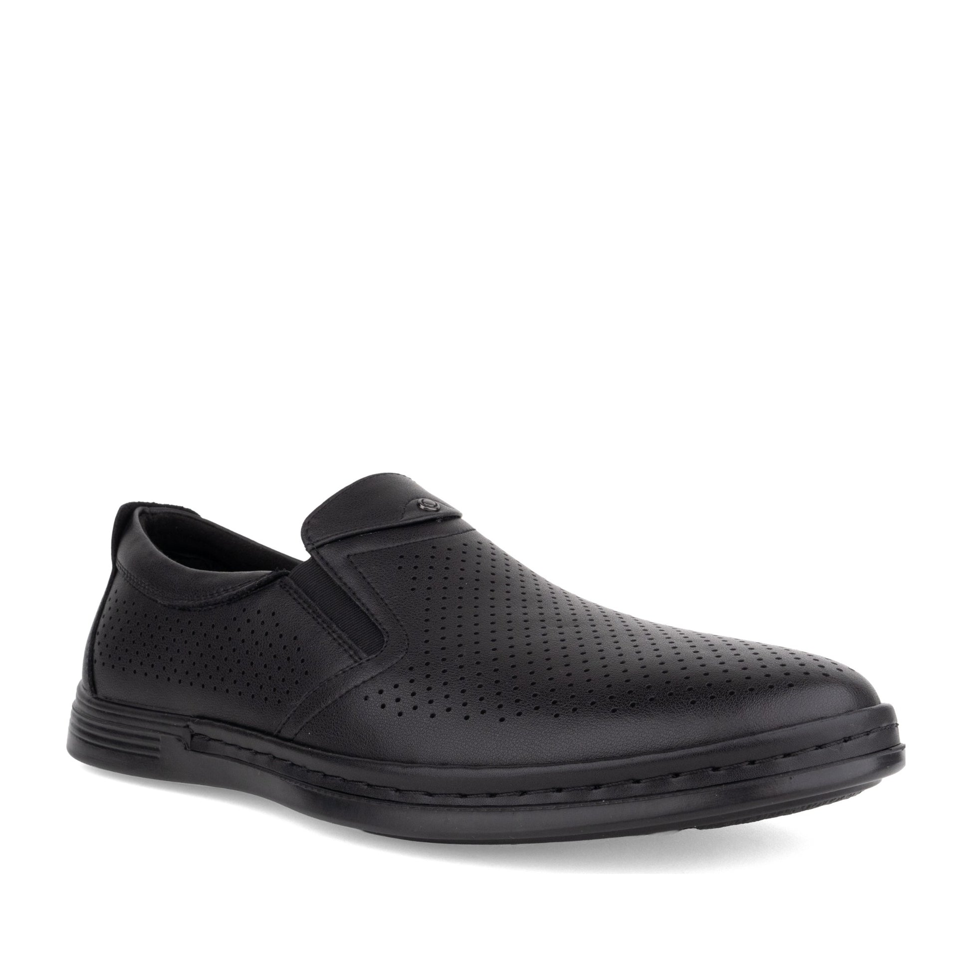 Men's Black Wedge Fashion Sneakers