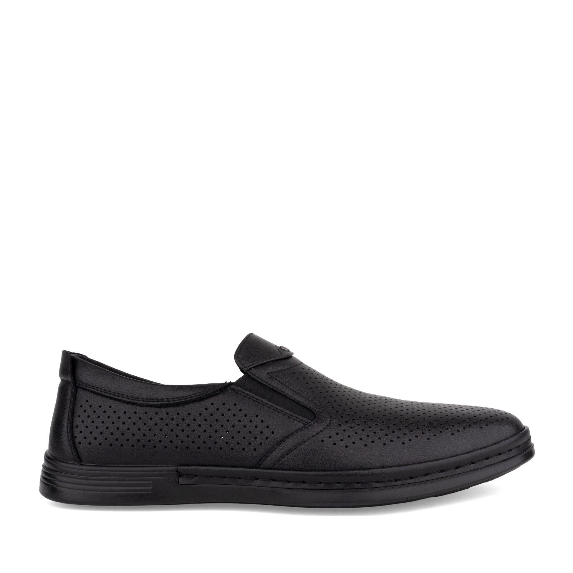 Men's Black Wedge Fashion Sneakers