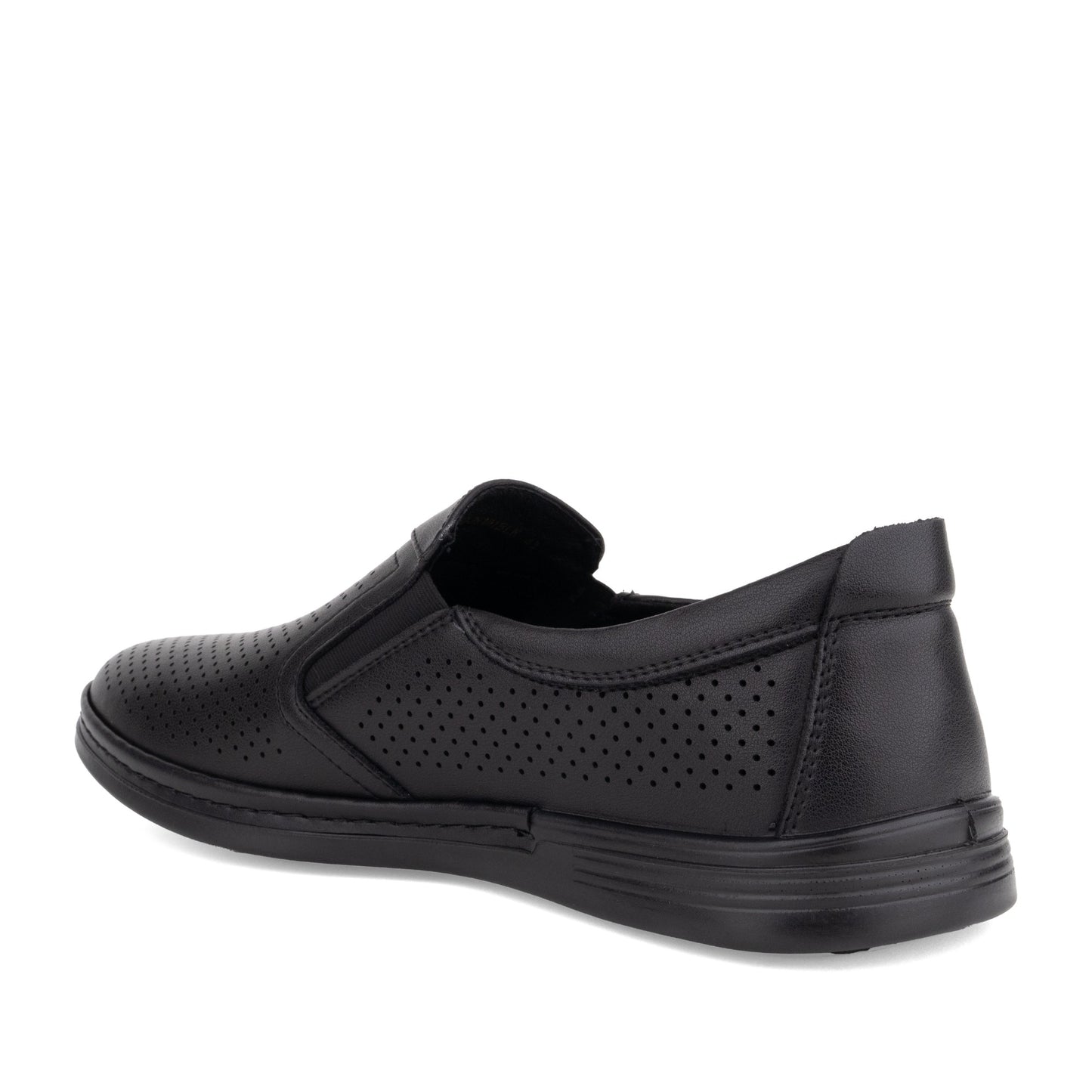 Men's Black Wedge Fashion Sneakers