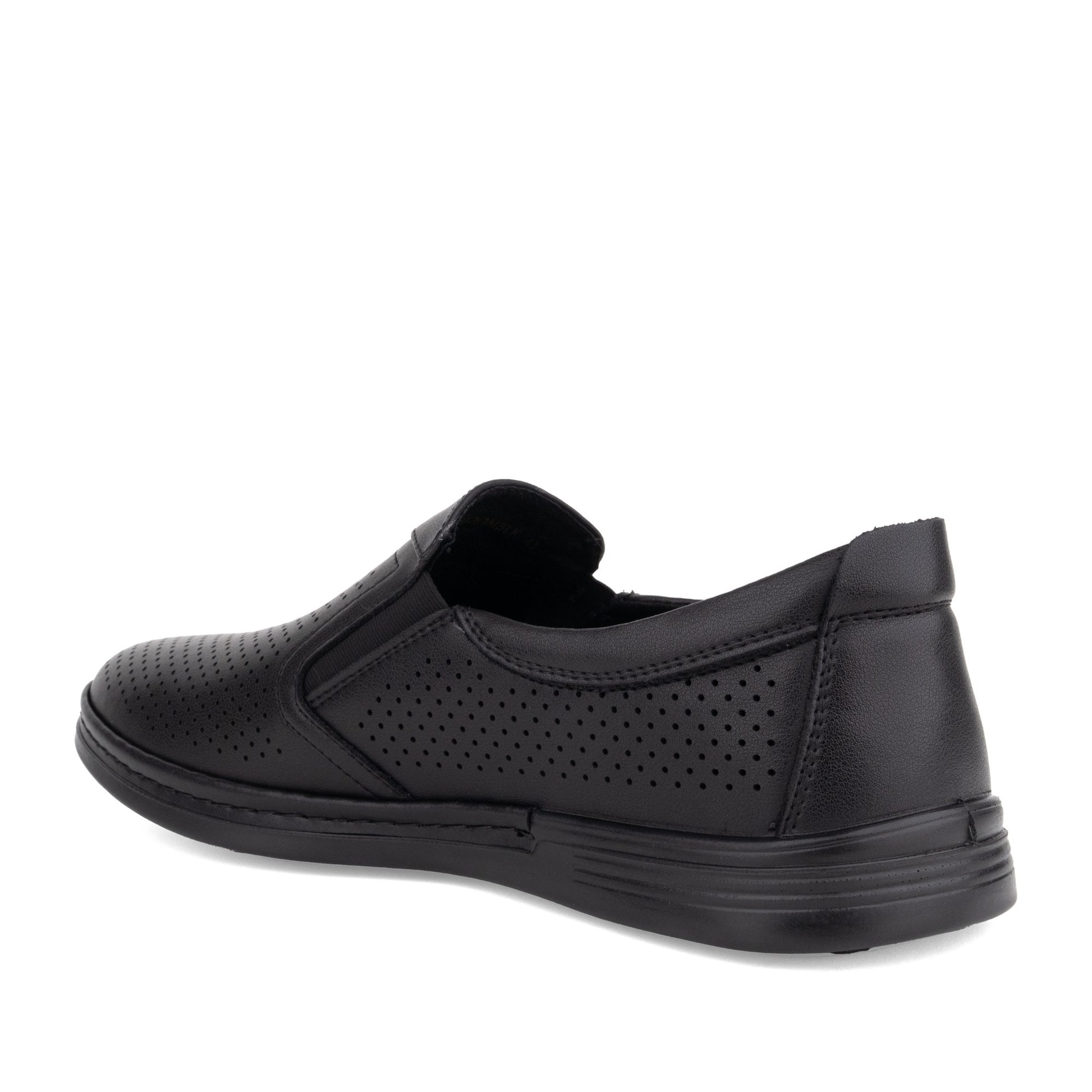 Men's Black Wedge Fashion Sneakers