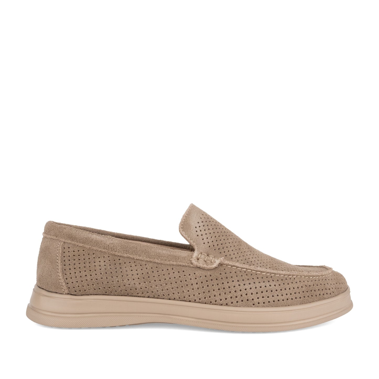 Men's Brown Wedge Moccasins