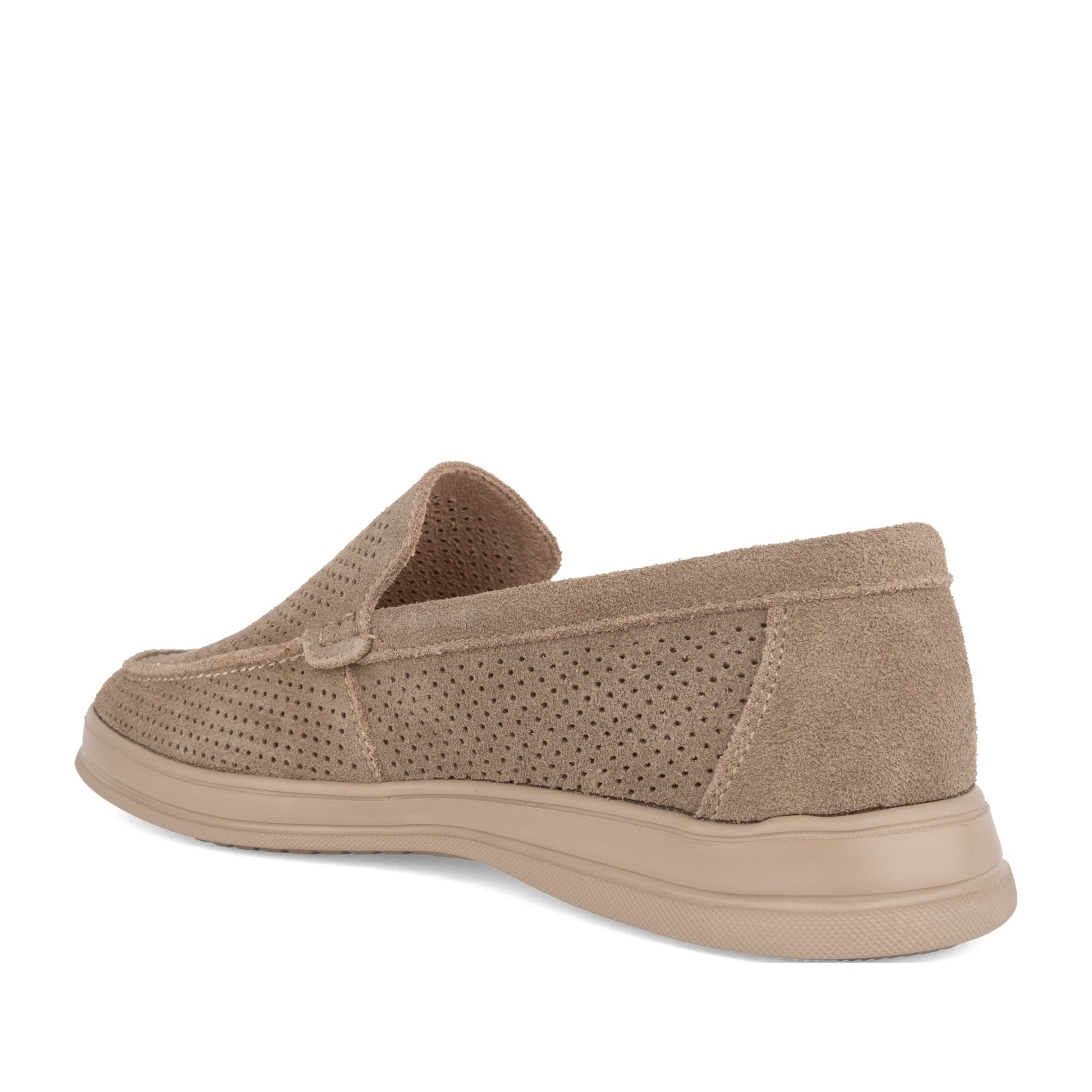 Men's Brown Wedge Moccasins