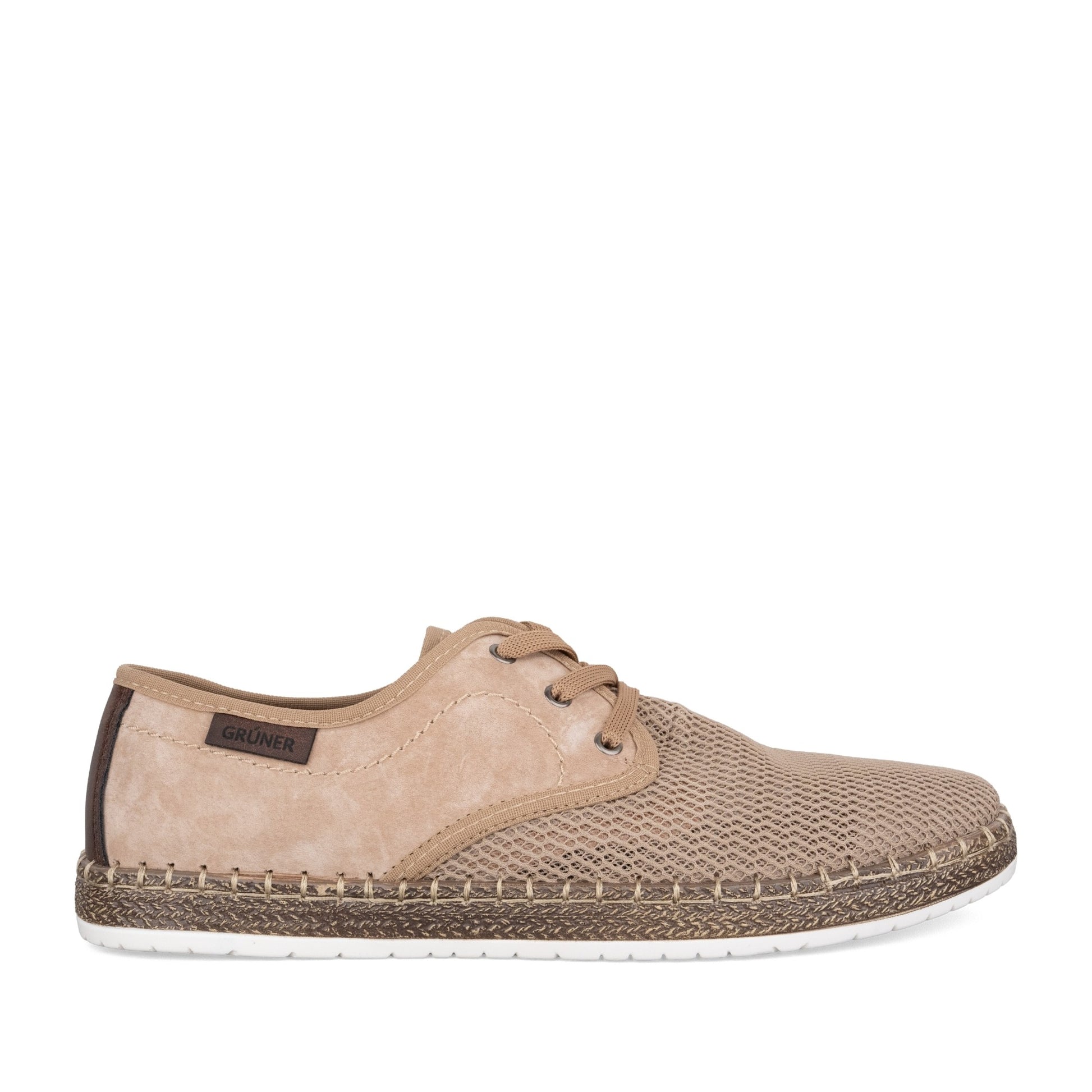 Men's Beige Fashion Sneakers
