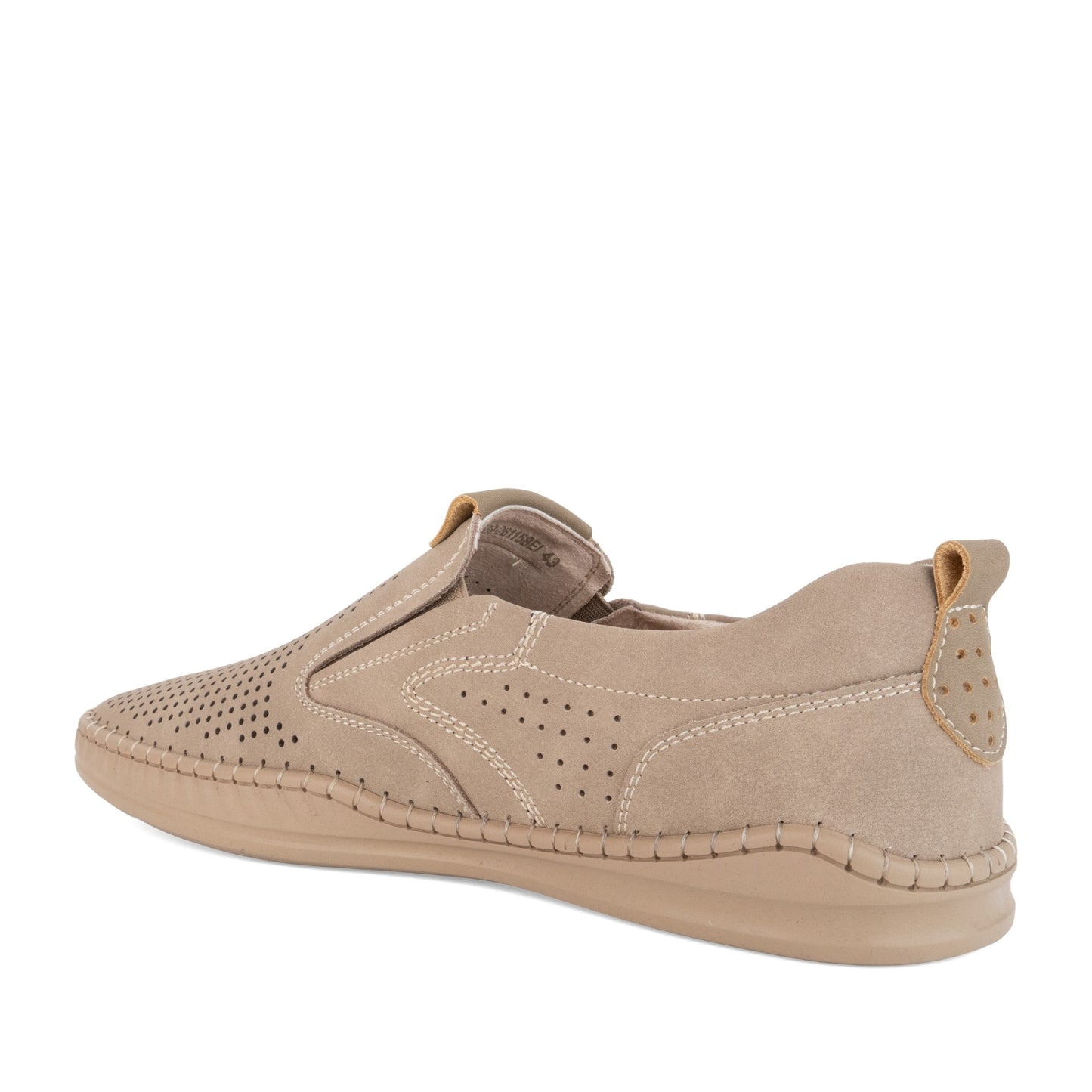 Men's Beige Fashion Sneakers