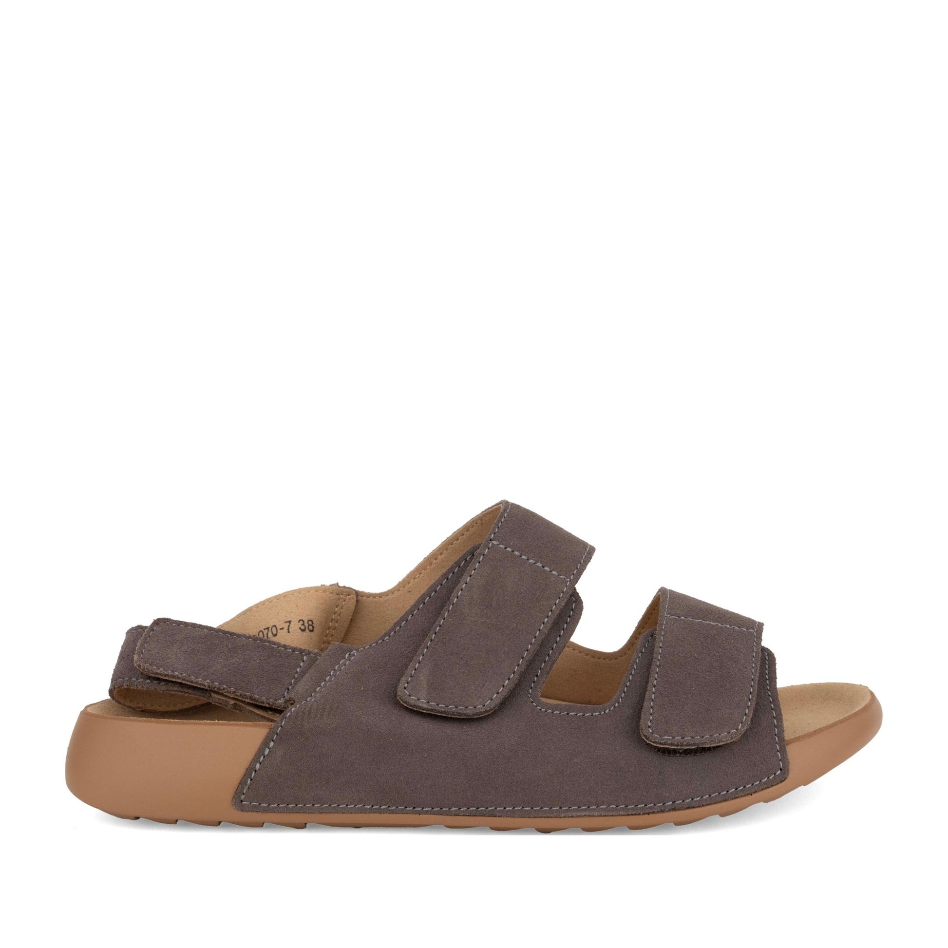 Women's Brown Wedge Open-Toe Sandals