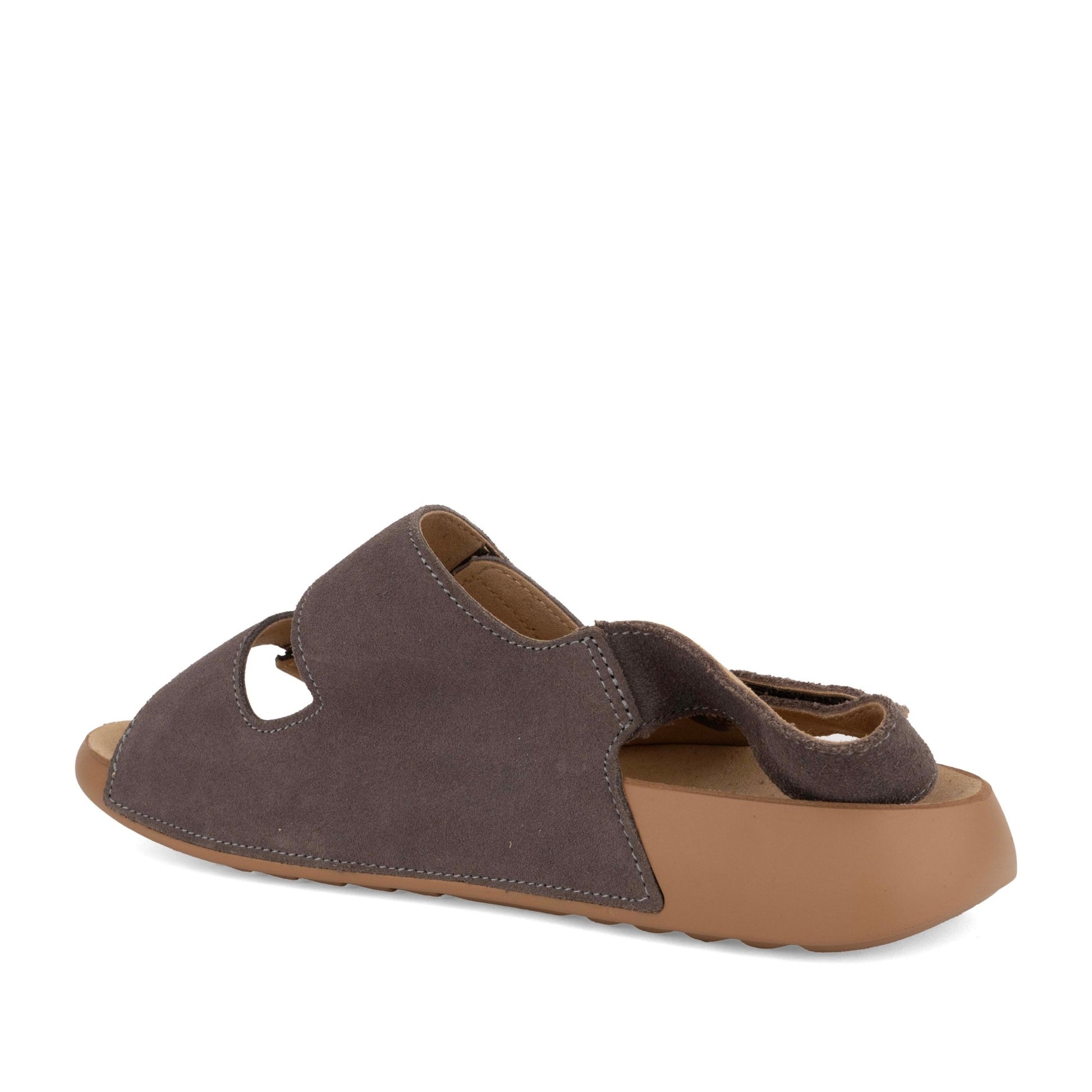 Women's Brown Wedge Open-Toe Sandals