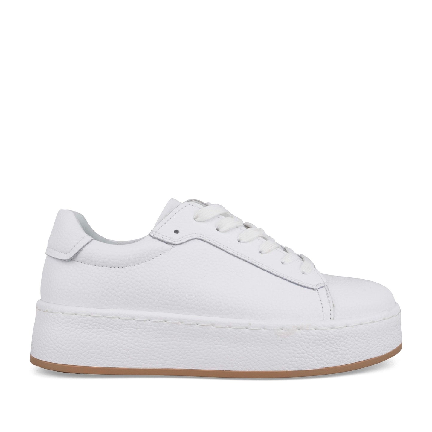 Women's White Wedge Fashion Sneakers