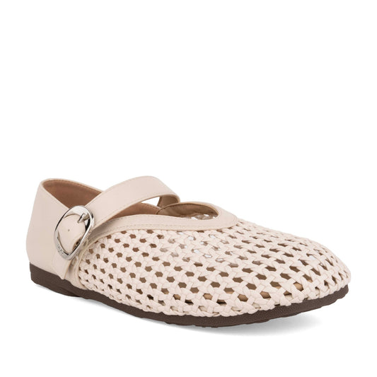 Women's Beige Ballet Flats