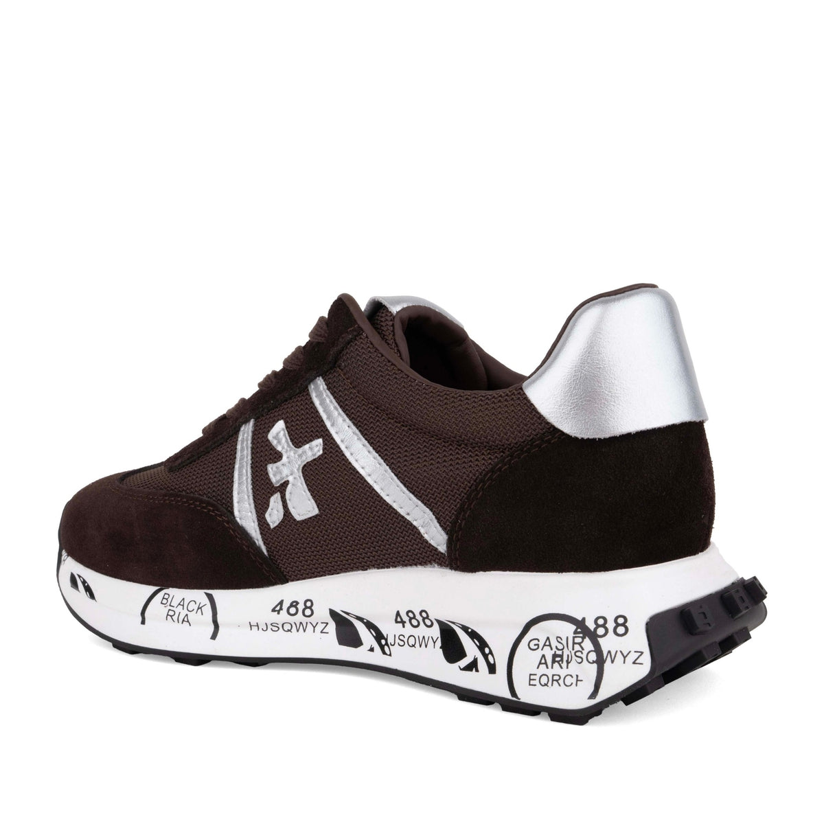 Women's Brown Wedge Fashion Sneakers