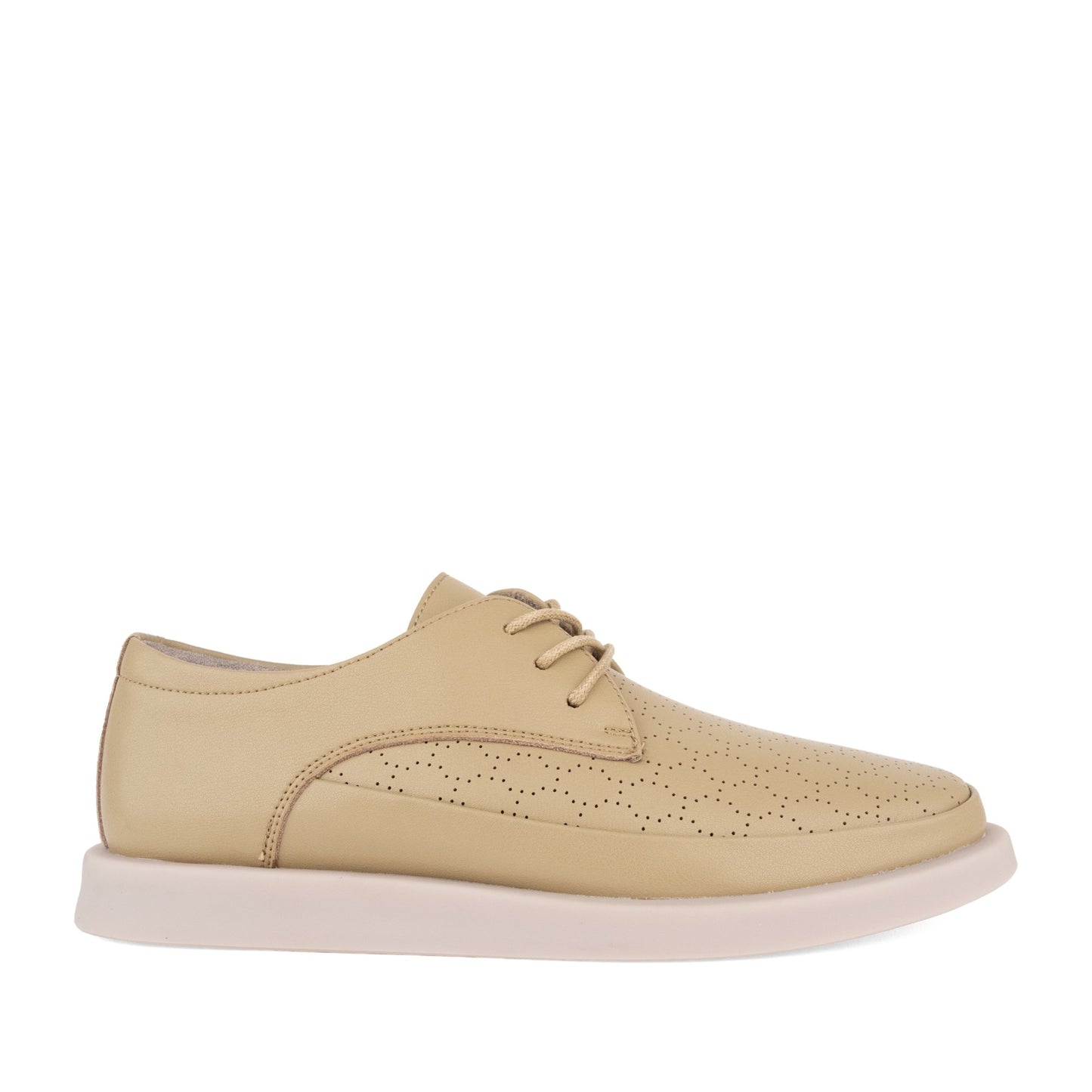Women's Beige Wedge Fashion Sneakers