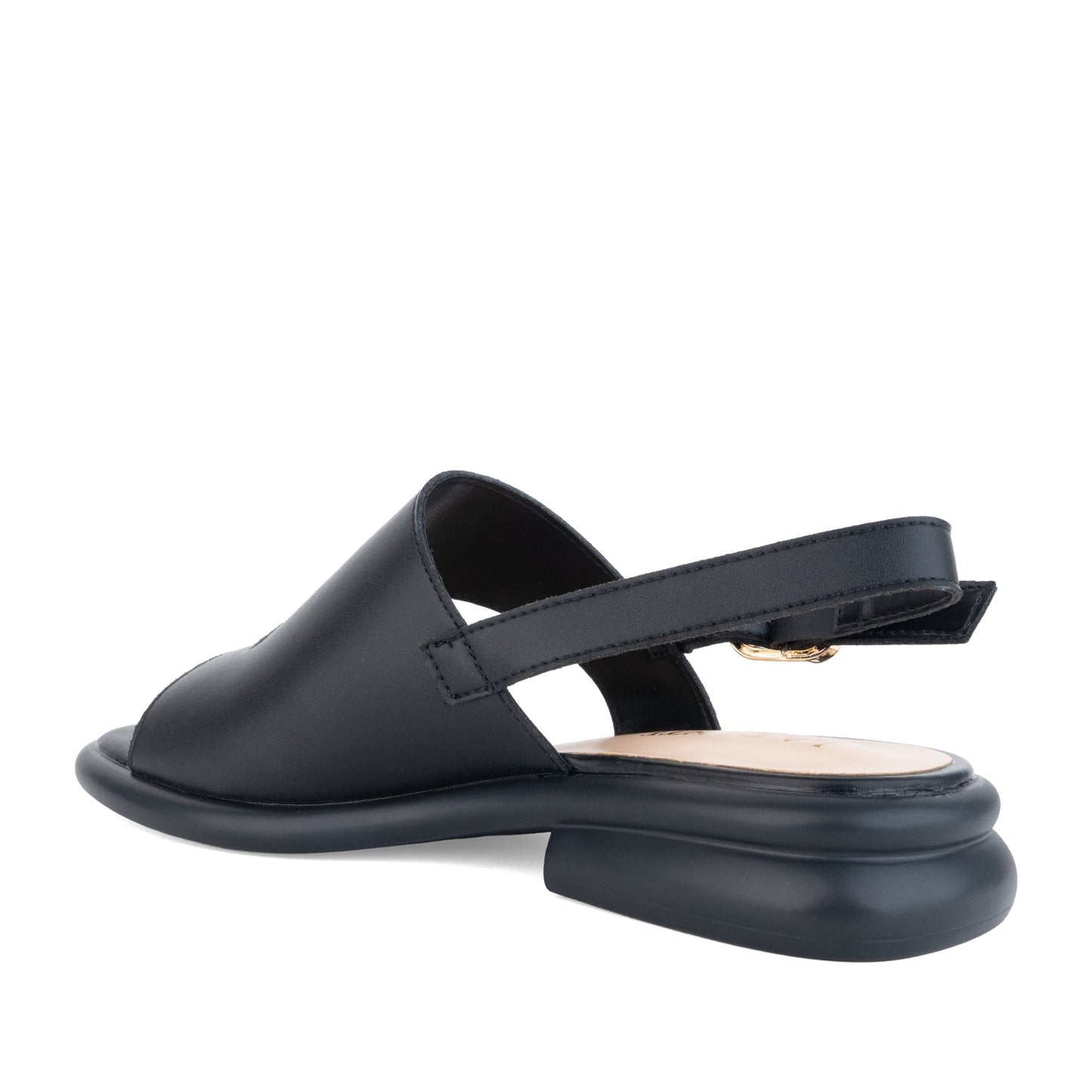 Women's Black Open-Toe Sandals