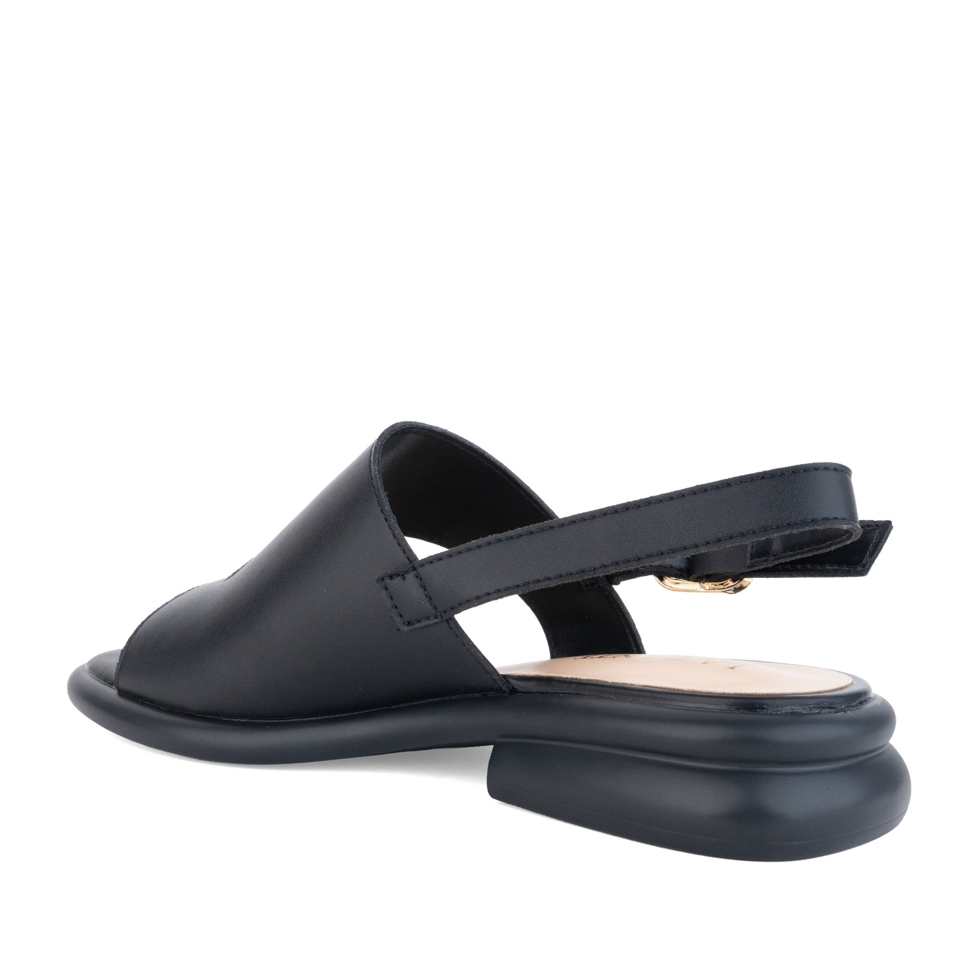 Women's Black Open-Toe Sandals