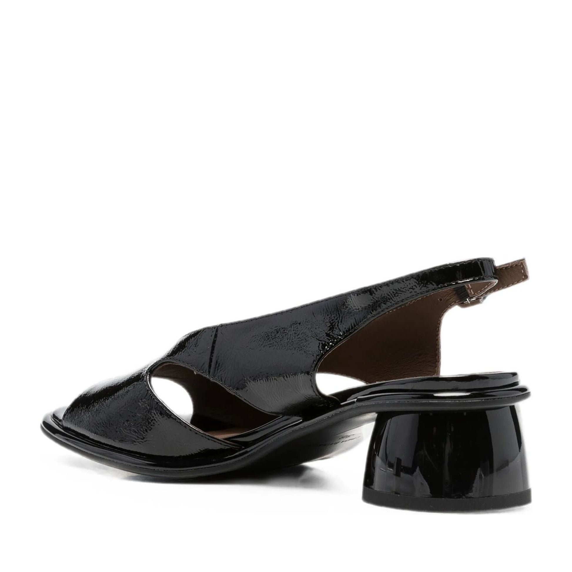 Women's Black Dress Open-Toe Sandals