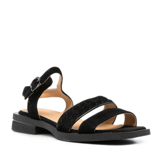Women's Black Open-Toe Sandals
