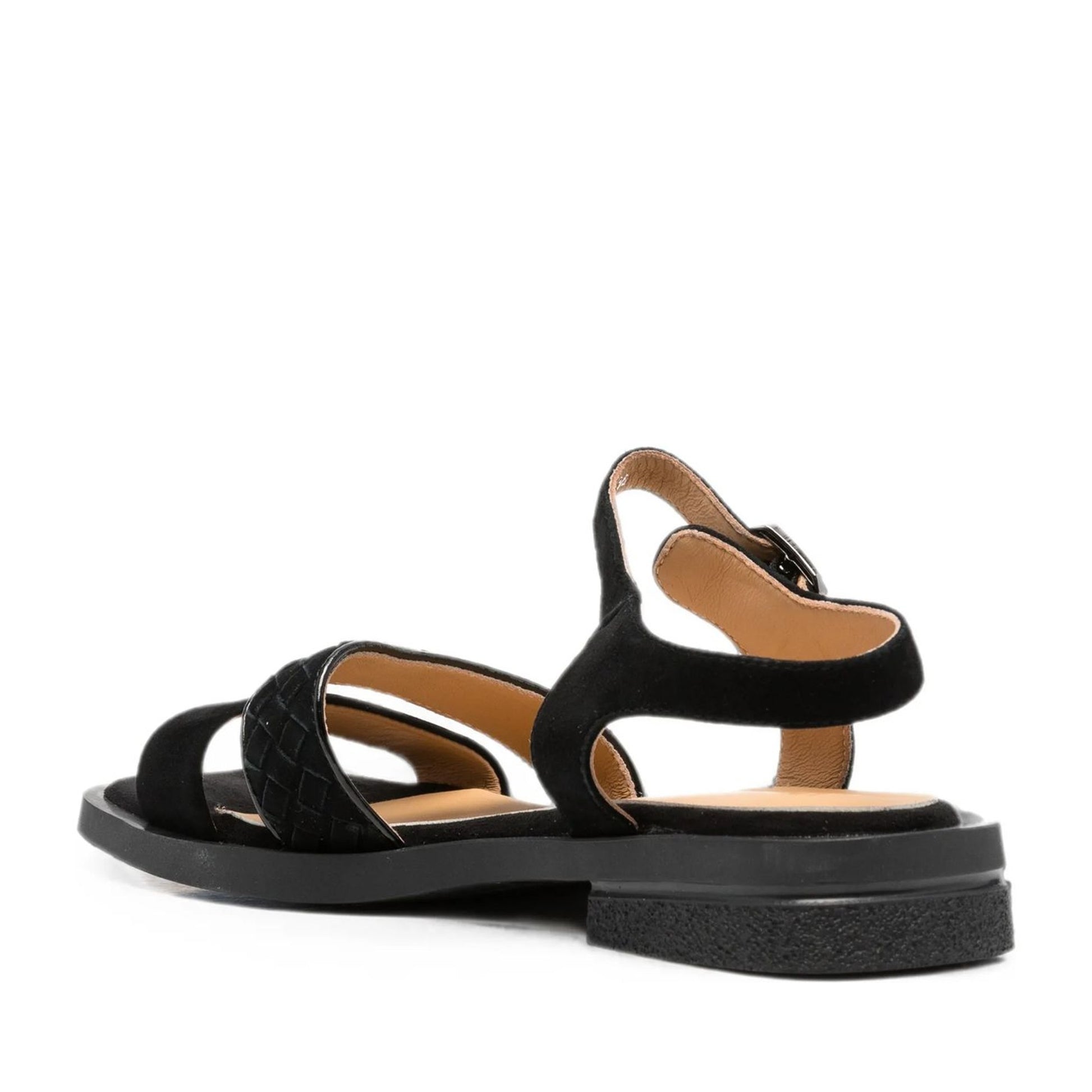 Women's Black Open-Toe Sandals