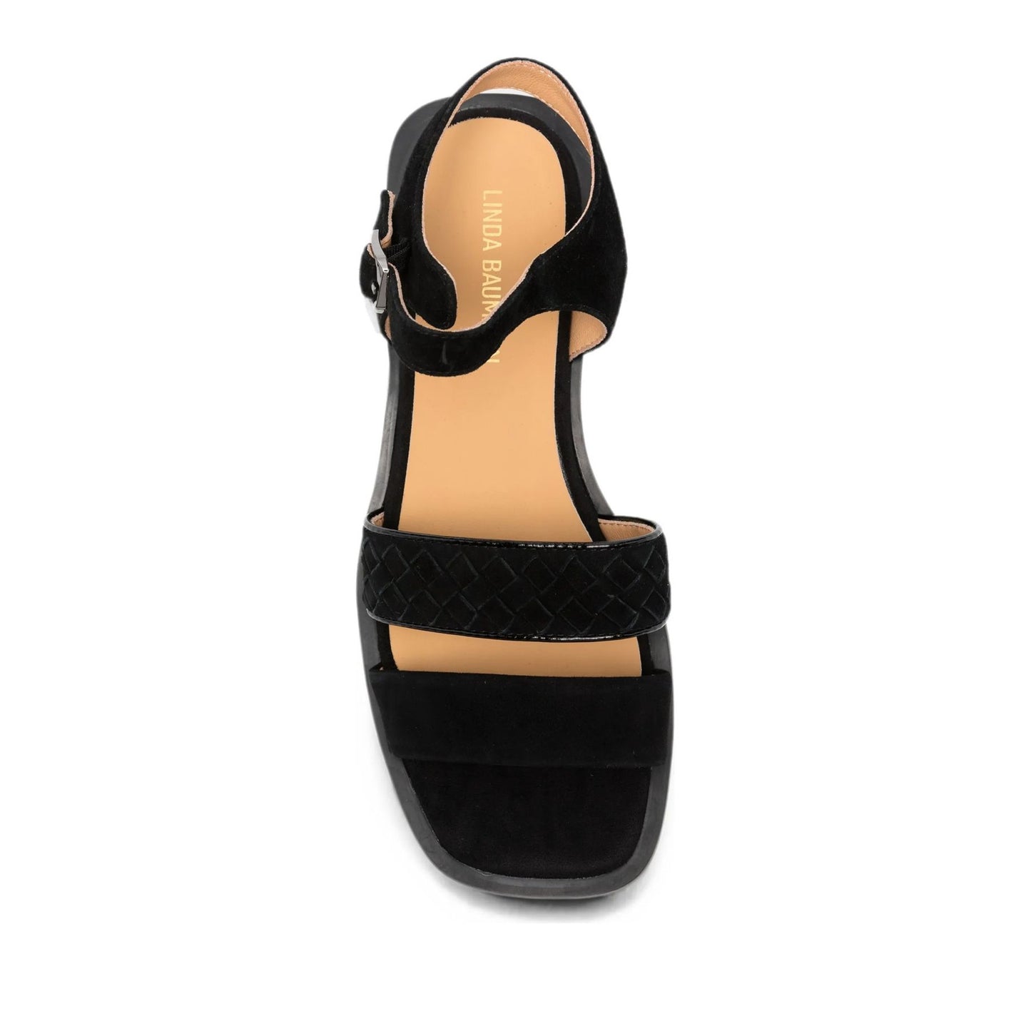 Women's Black Open-Toe Sandals