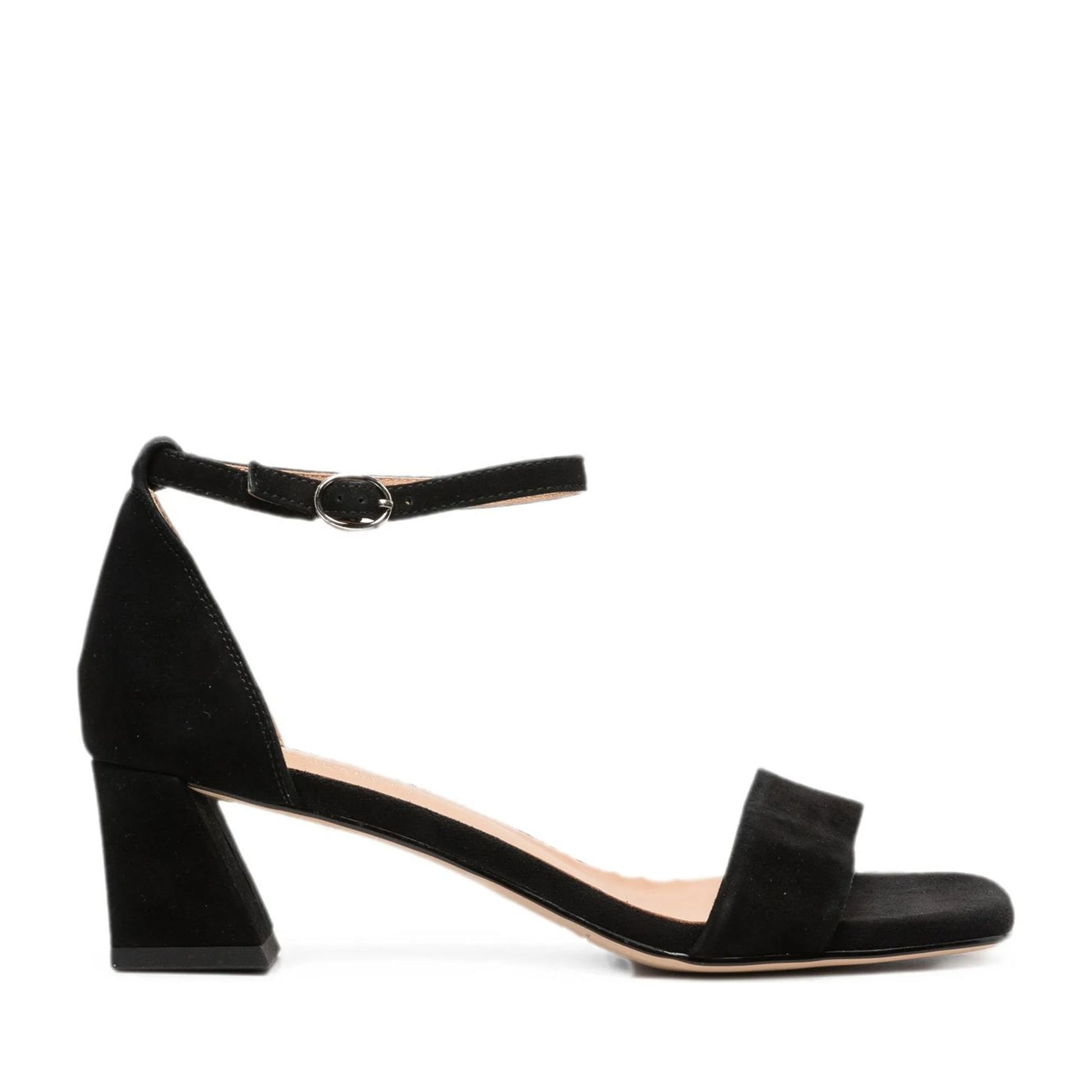 Women's Black Open-Toe Sandals