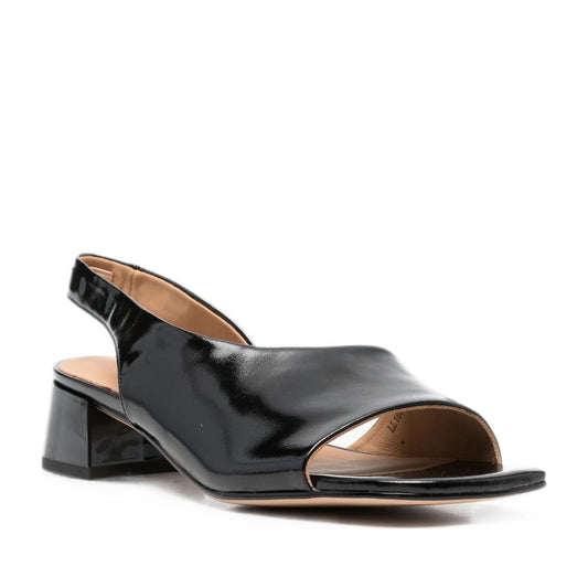 Women's Black Open-Toe Sandals