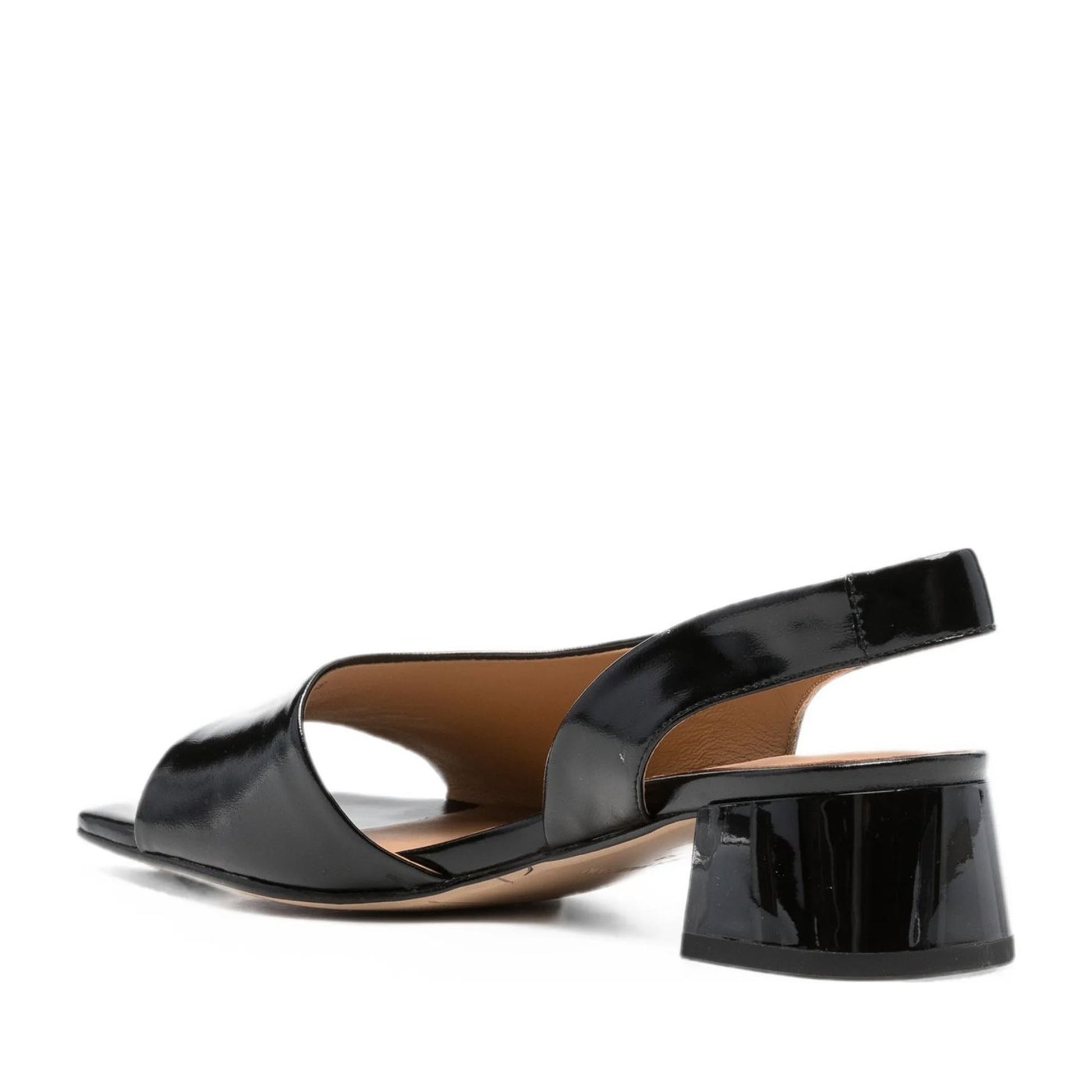 Women's Black Open-Toe Sandals