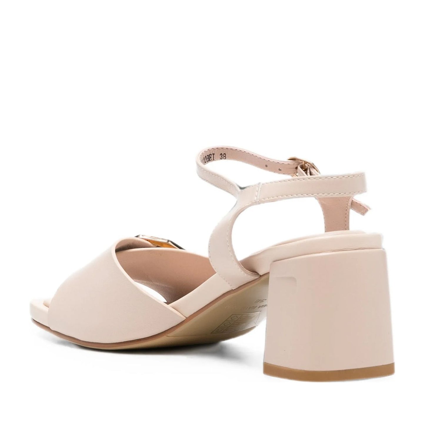 Women's Beige Dress Open-Toe Sandals