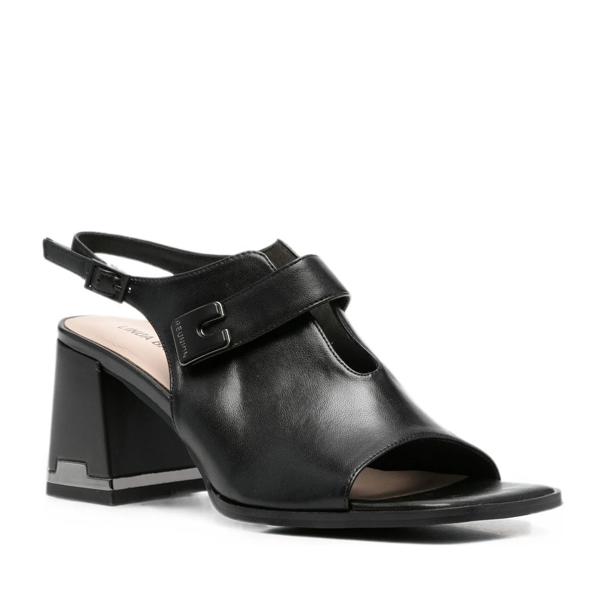 Women's Black Dress Open-Toe Sandals