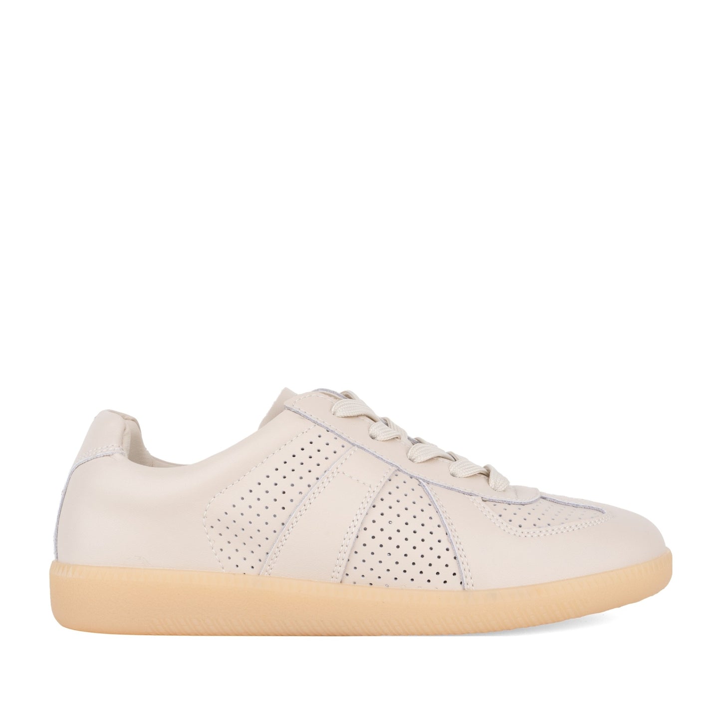 Women's Beige Wedge Fashion Sneakers