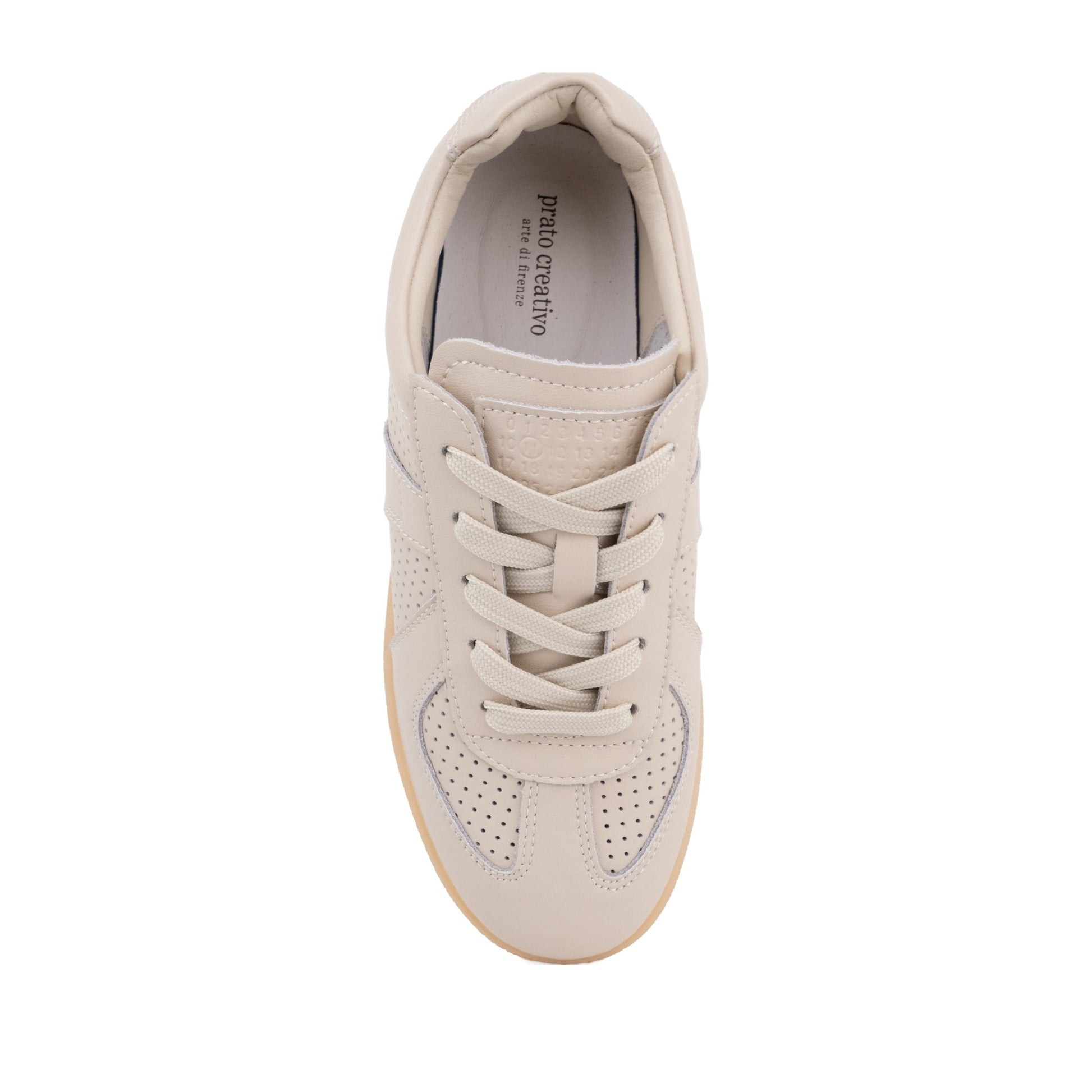 Women's Beige Wedge Fashion Sneakers