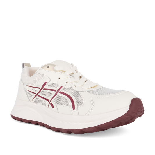 Women's Beige Wedge Fashion Sneakers