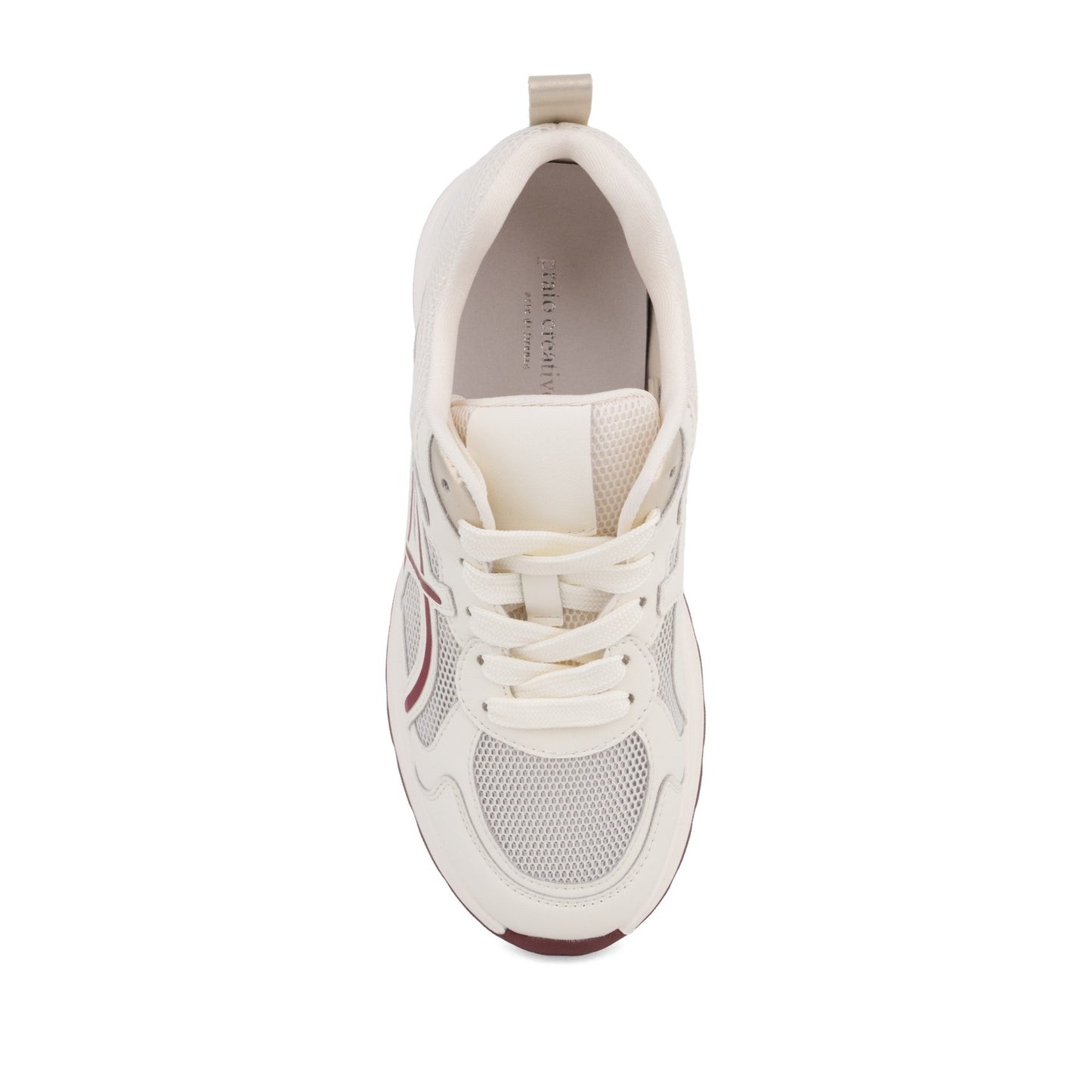 Women's Beige Wedge Fashion Sneakers