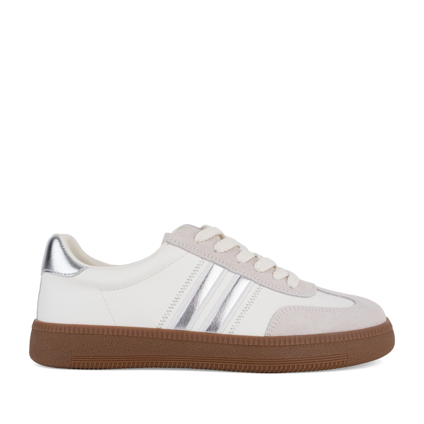 Women's White Wedge Fashion Sneakers