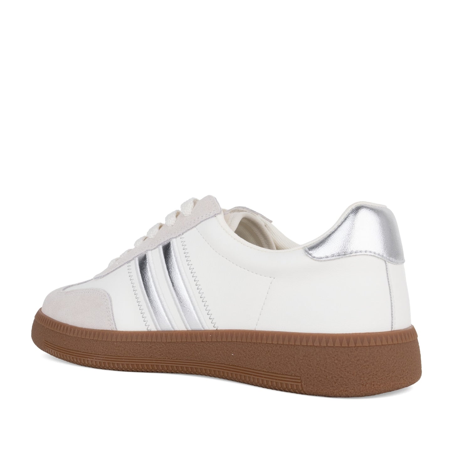 Women's White Wedge Fashion Sneakers