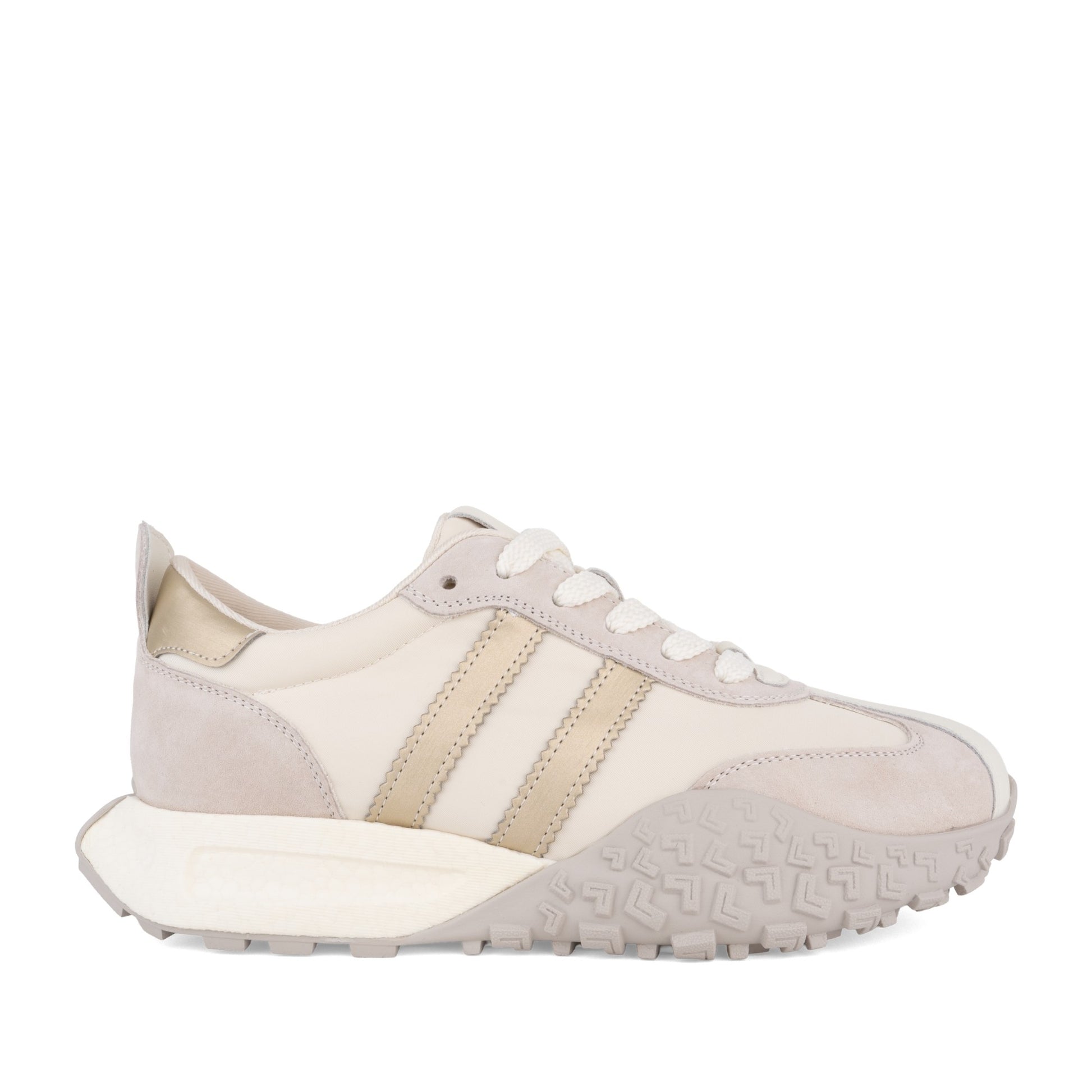 Women's Beige Wedge Fashion Sneakers