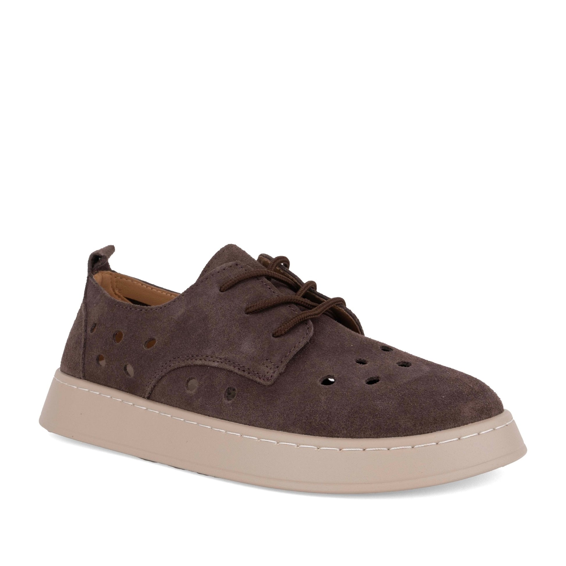 Women's Brown Wedge Loafers