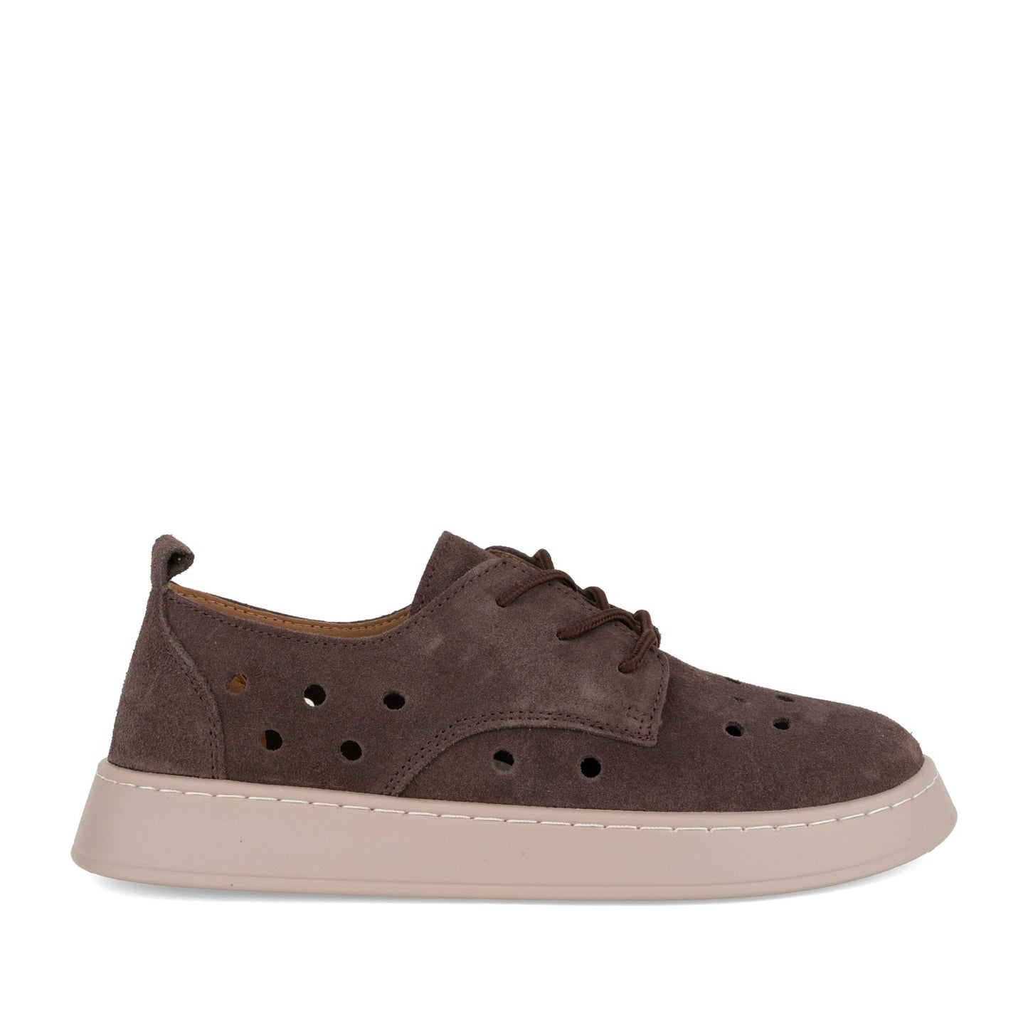 Women's Brown Wedge Loafers