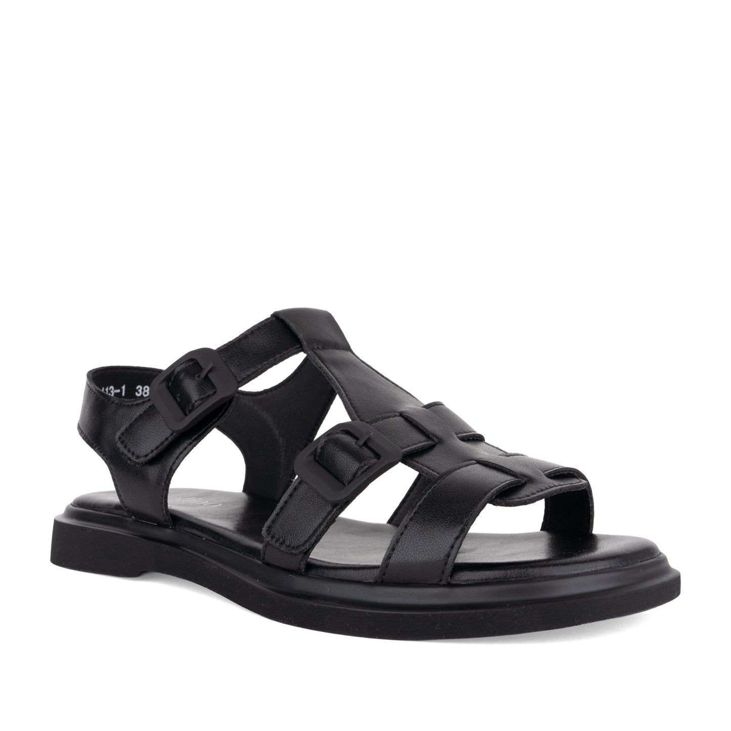 Women's Black Open-Toe Sandals