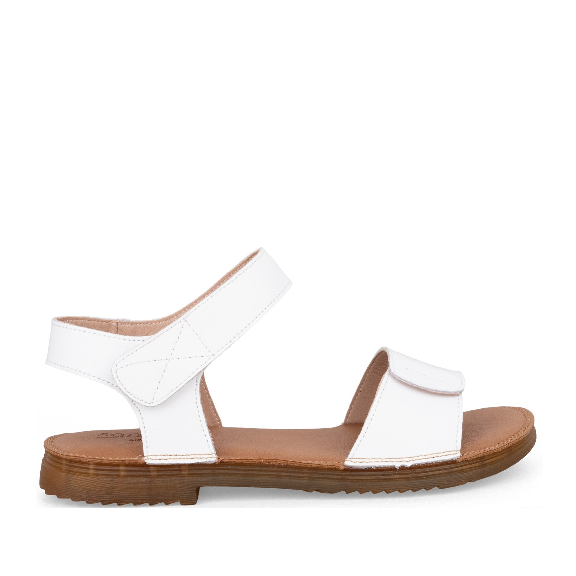 Women's White Open-Toe Sandals