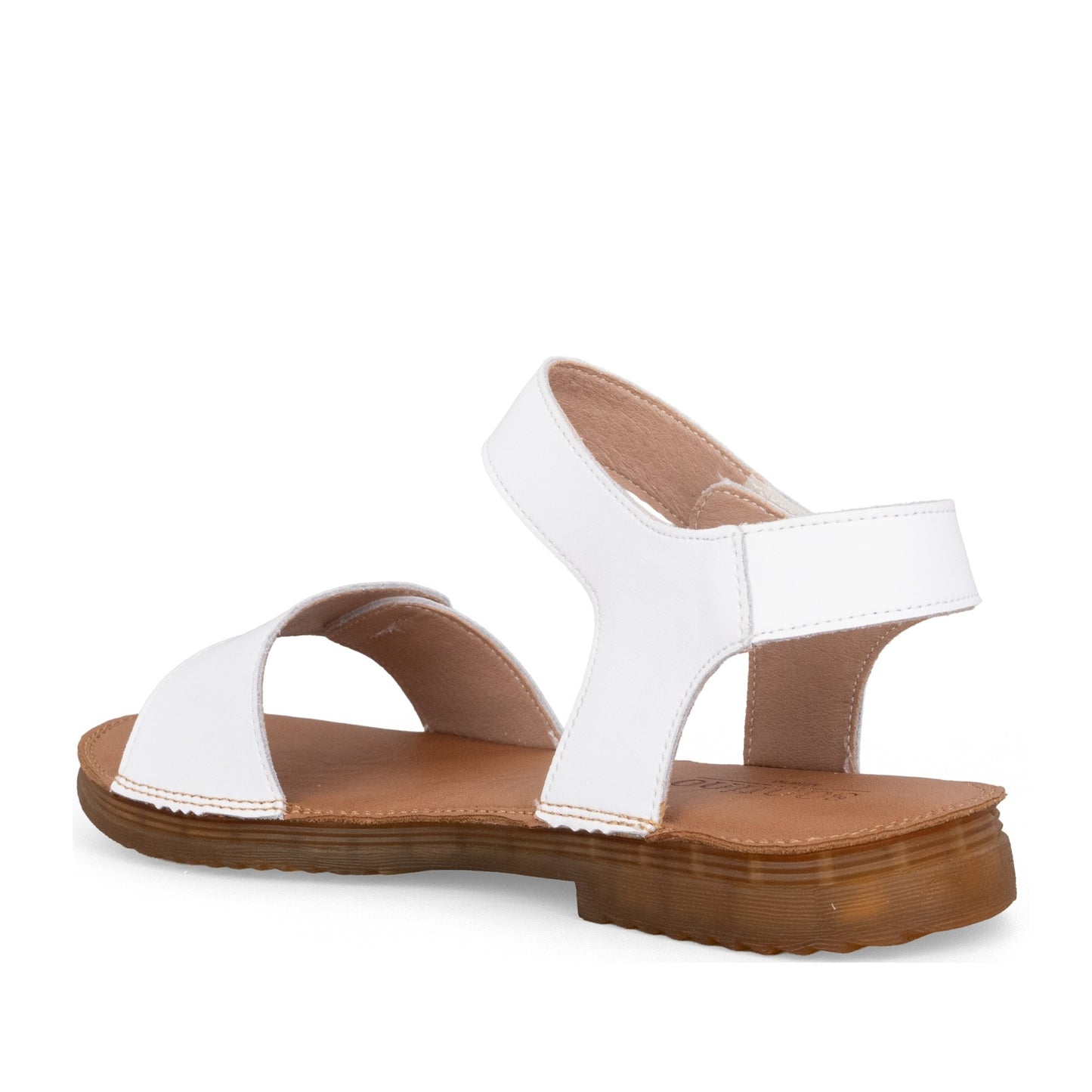 Women's White Open-Toe Sandals