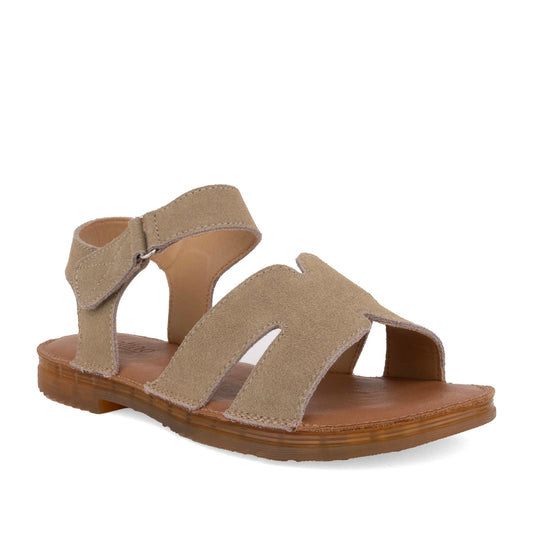 Women's Beige Open-Toe Sandals