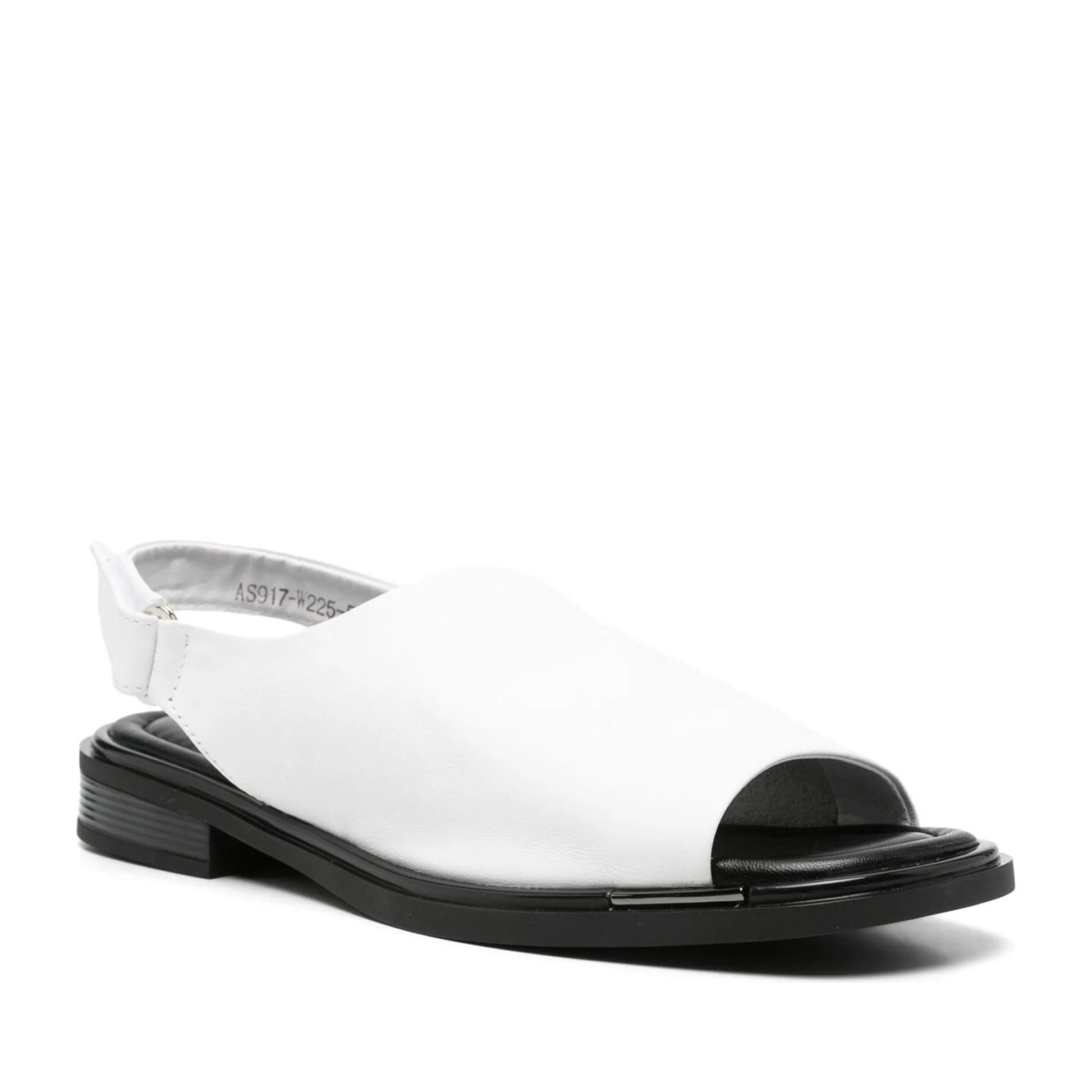 Women's White Open-Toe Sandals