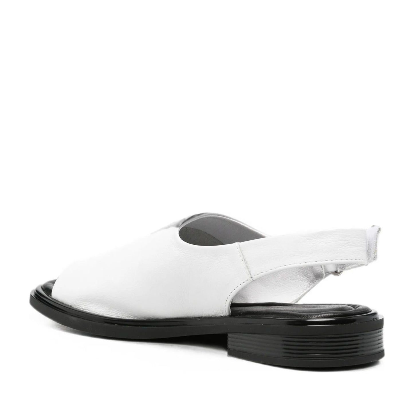 Women's White Open-Toe Sandals