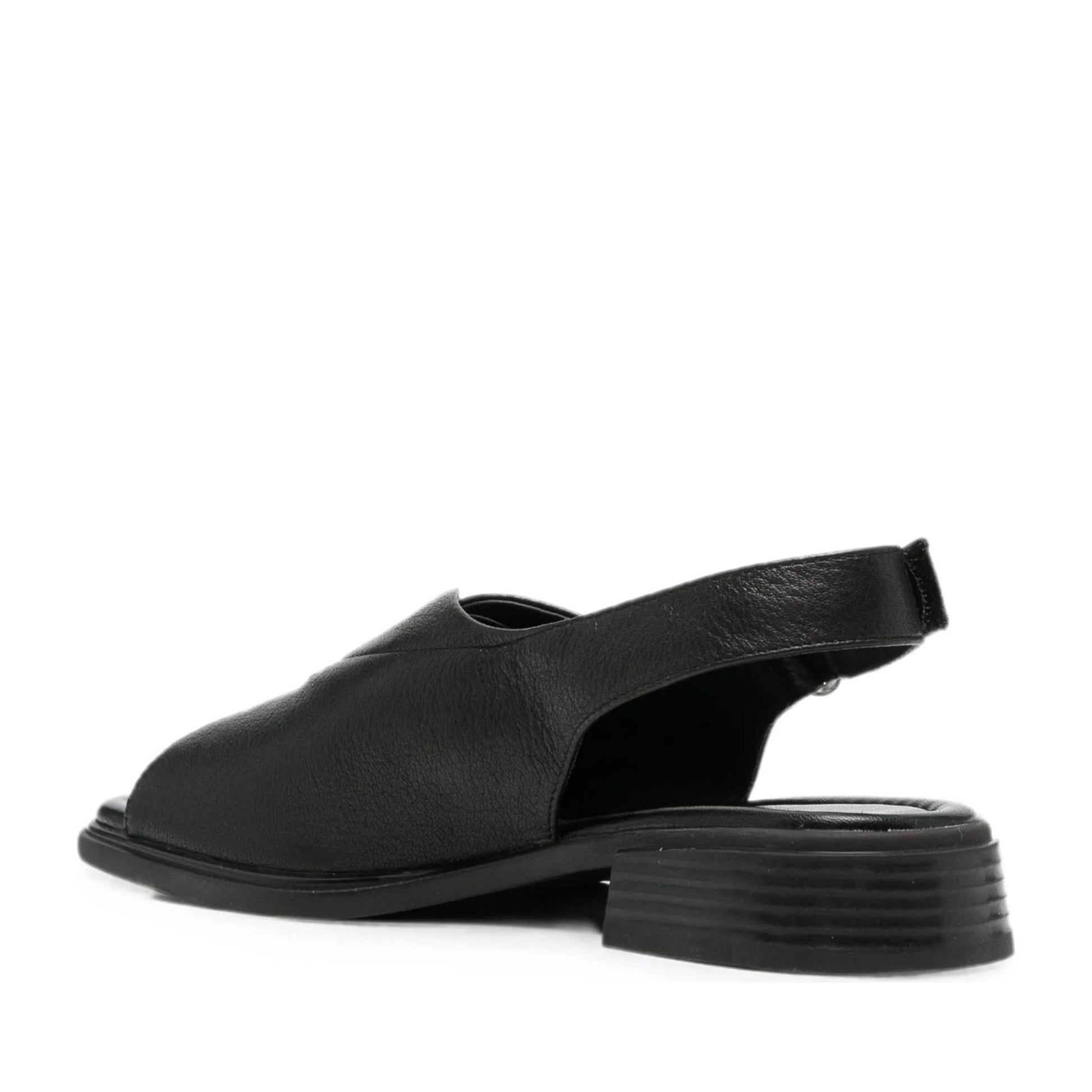 Women's Black Open-Toe Sandals
