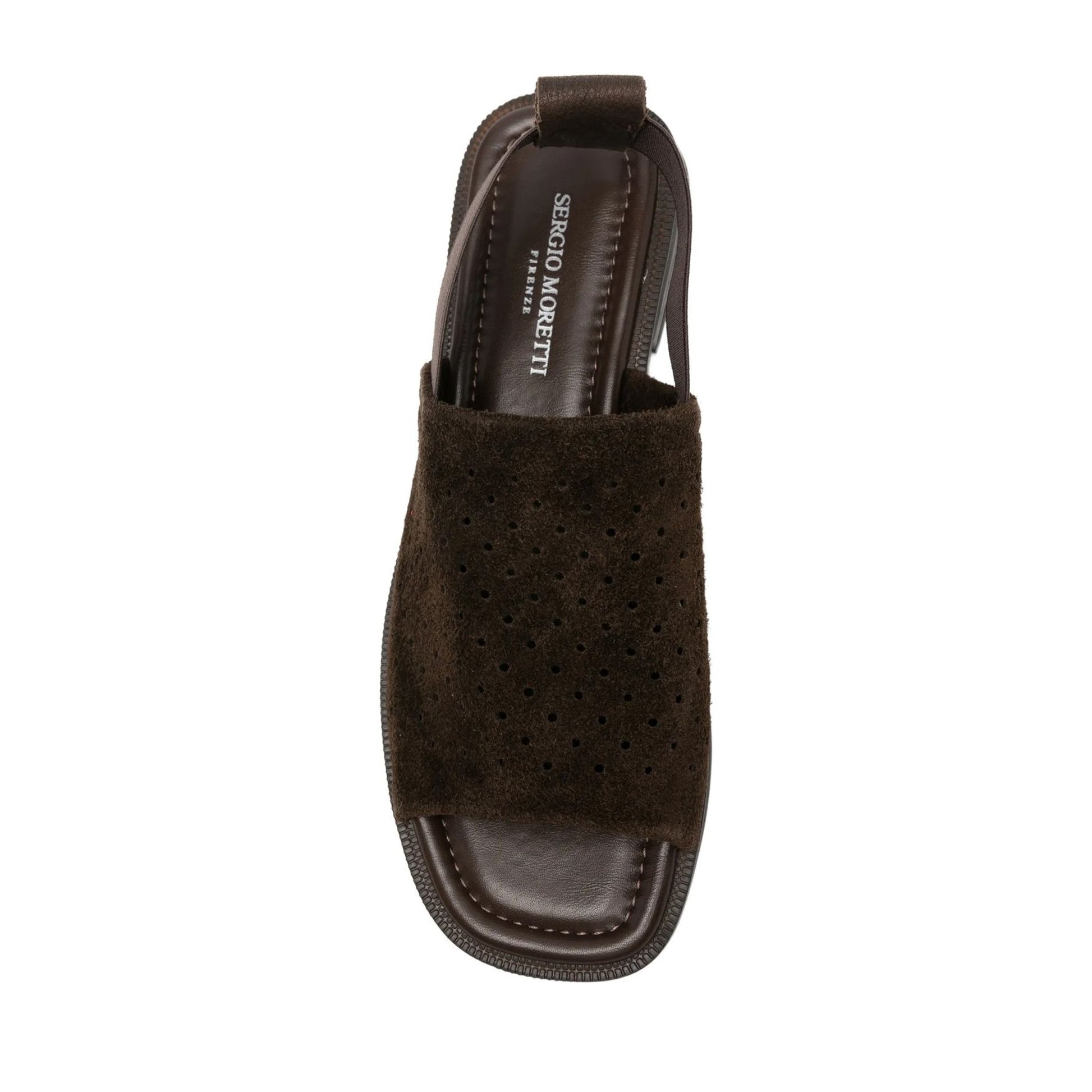 Women's Brown Open-Toe Sandals