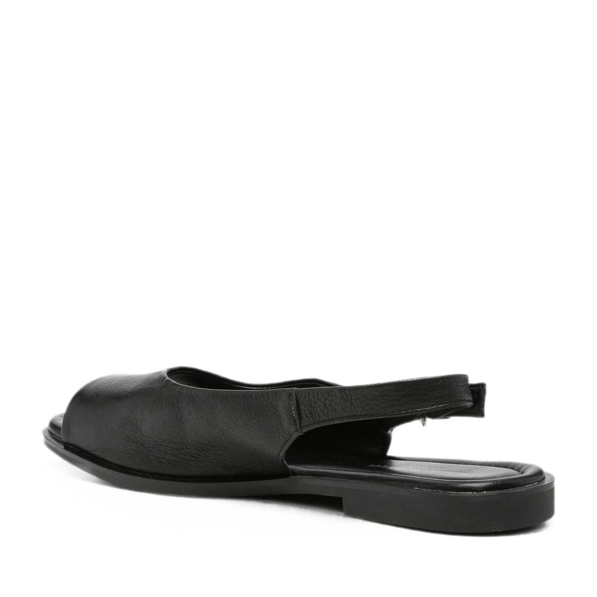 Women's Black Open-Toe Sandals