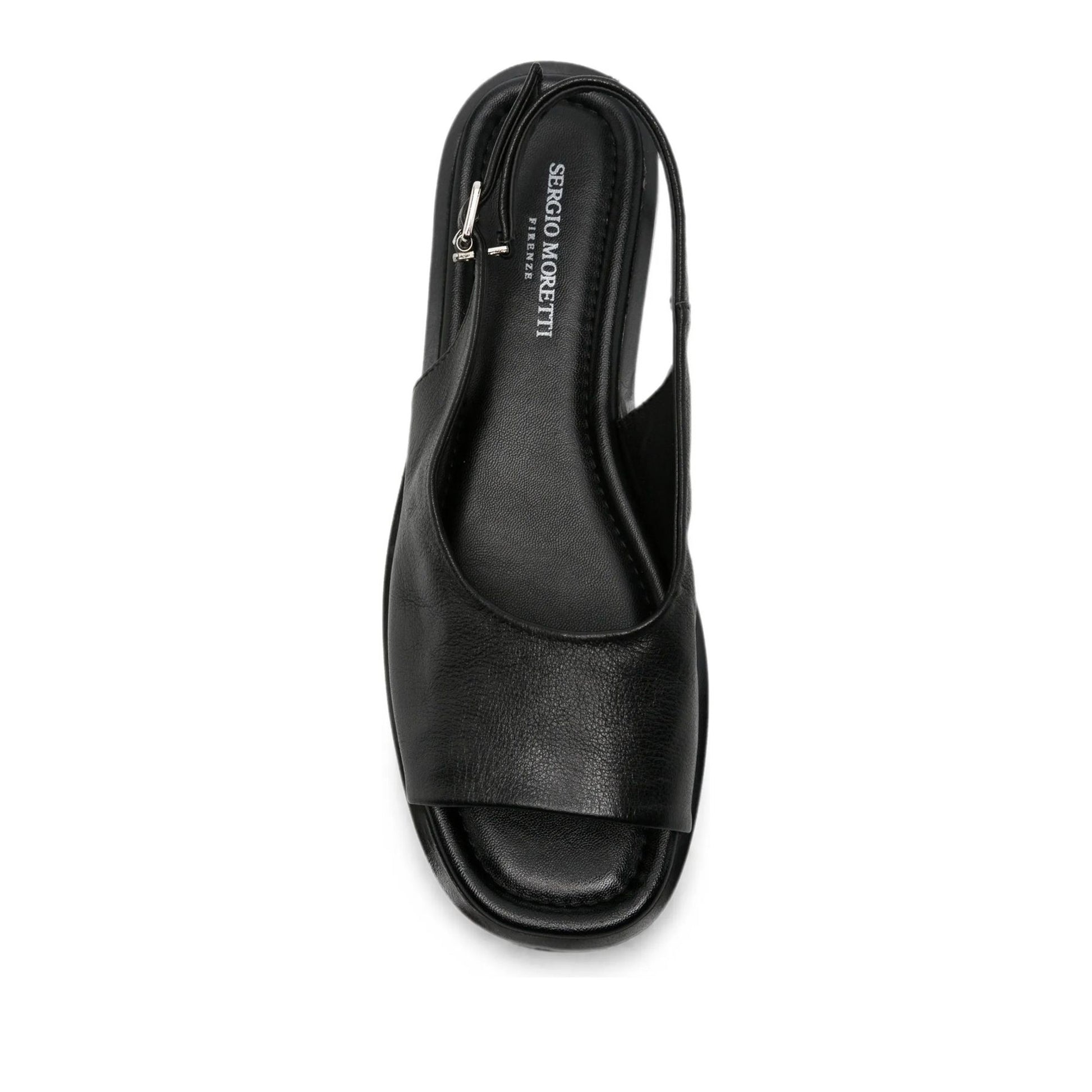 Women's Black Open-Toe Sandals