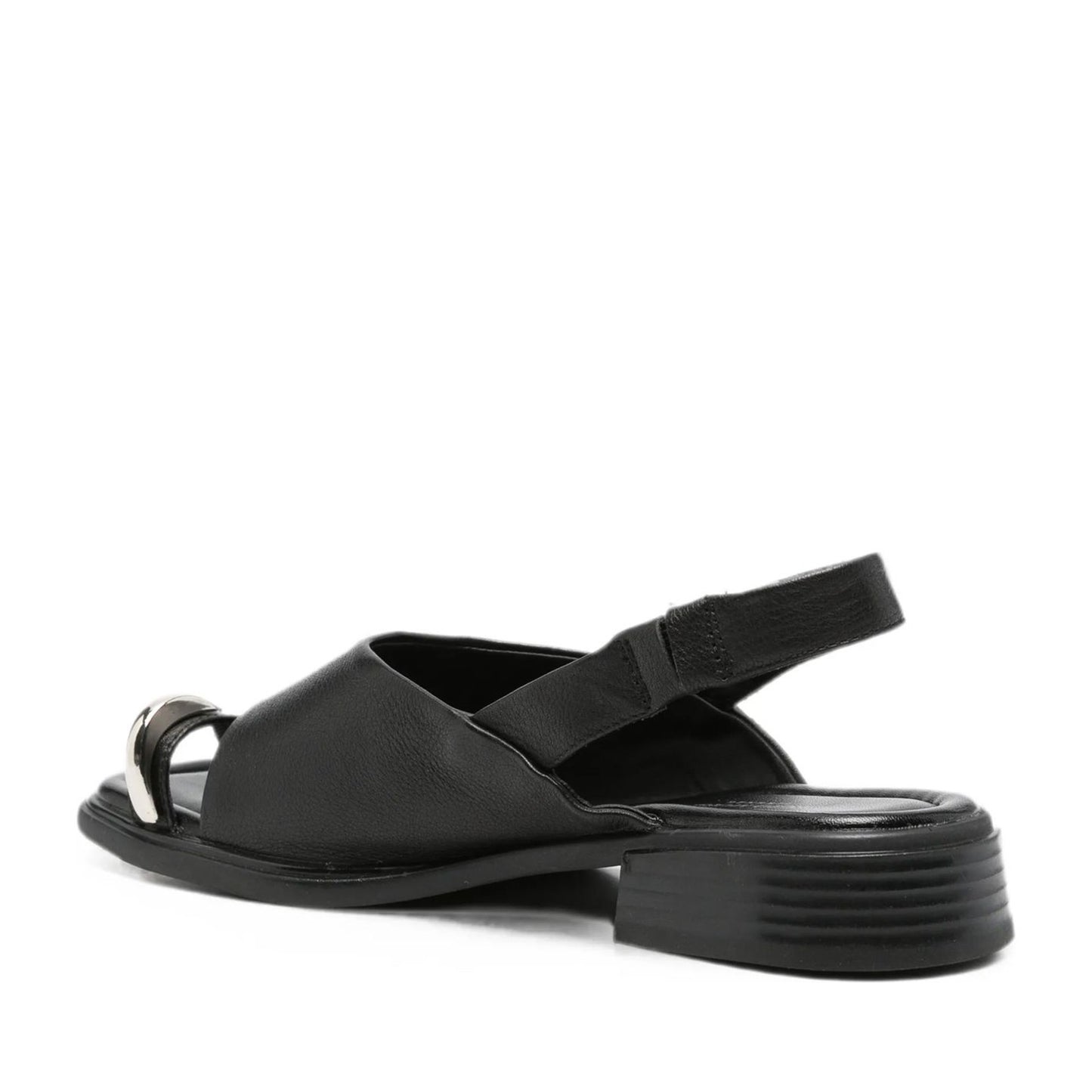 Women's Black Open-Toe Sandals