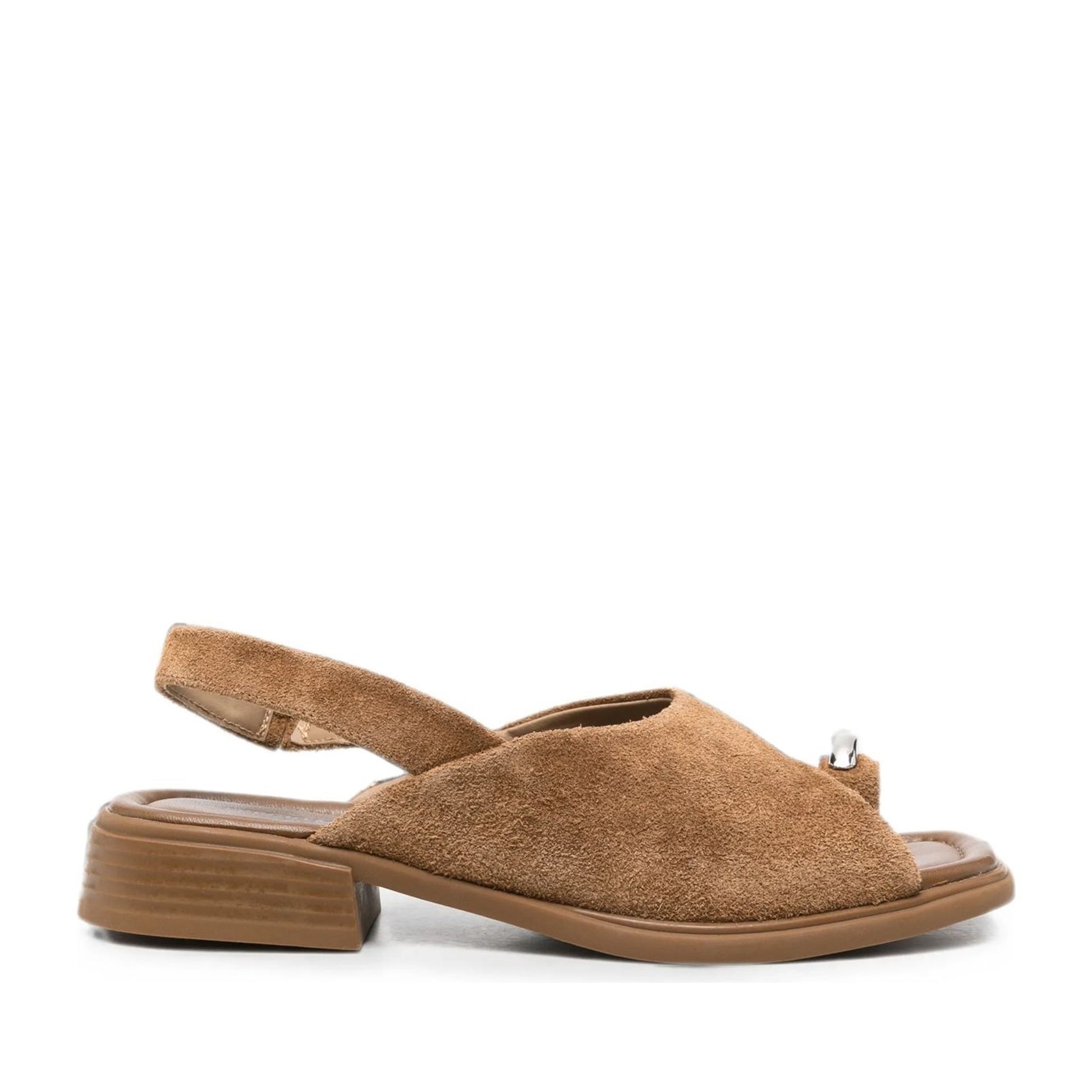Women's Green Open-Toe Sandals