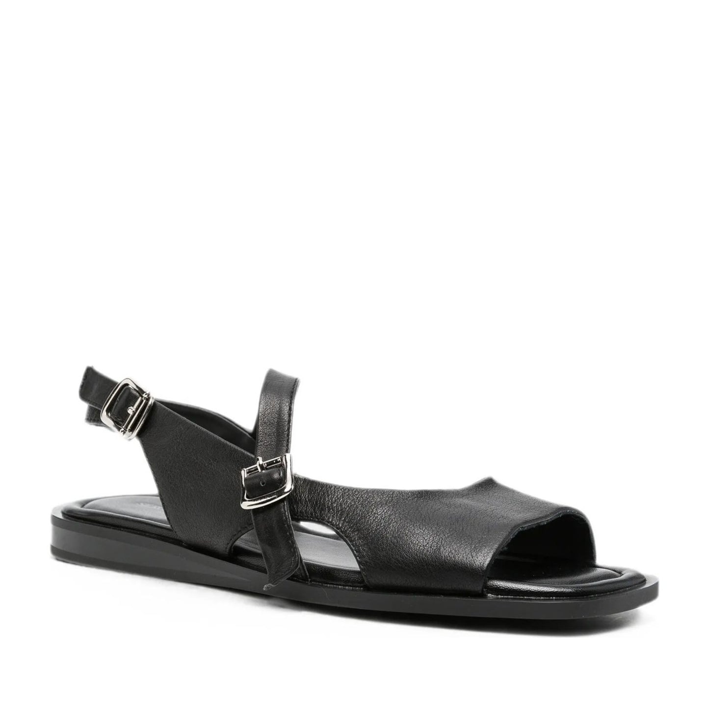 Women's Black Open-Toe Sandals