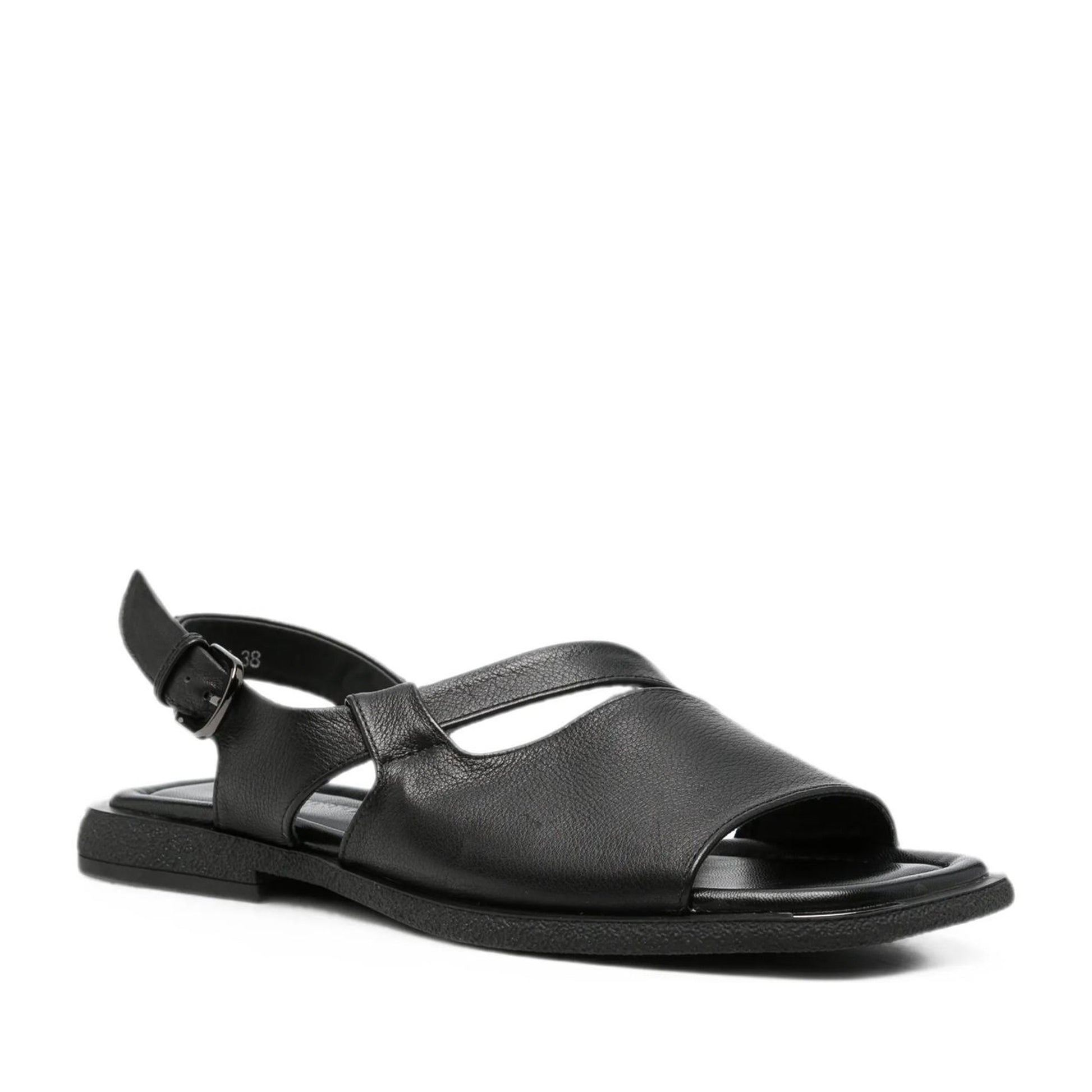 Women's Black Open-Toe Sandals