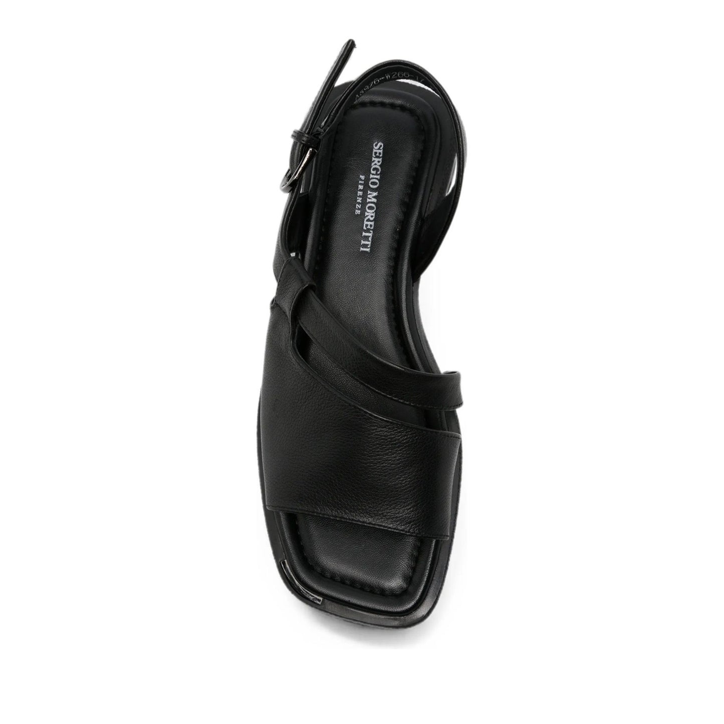 Women's Black Open-Toe Sandals